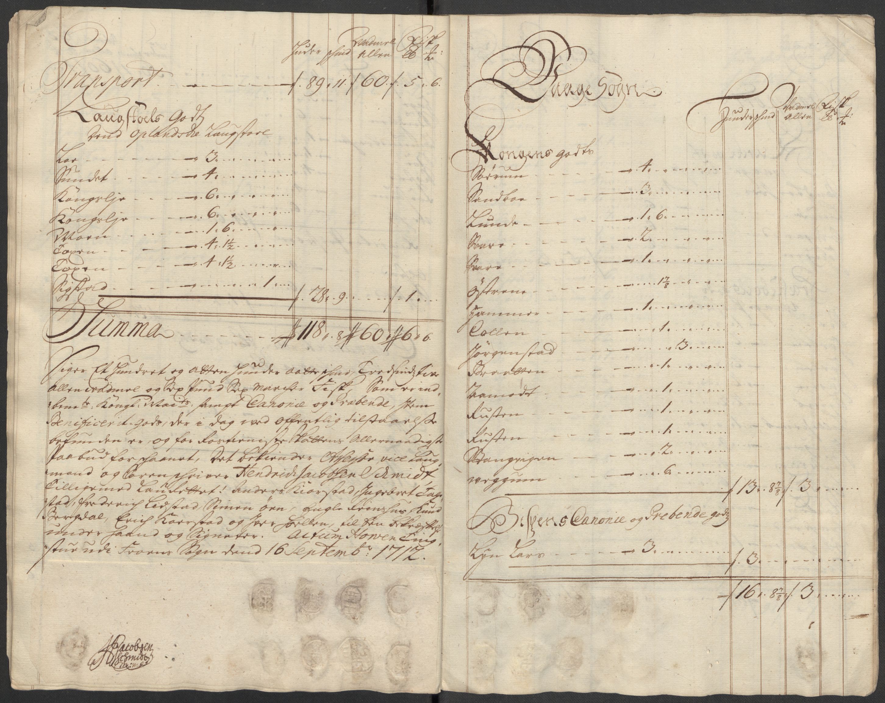 Rentekammeret inntil 1814, Reviderte regnskaper, Fogderegnskap, AV/RA-EA-4092/R17/L1181: Fogderegnskap Gudbrandsdal, 1712, p. 223