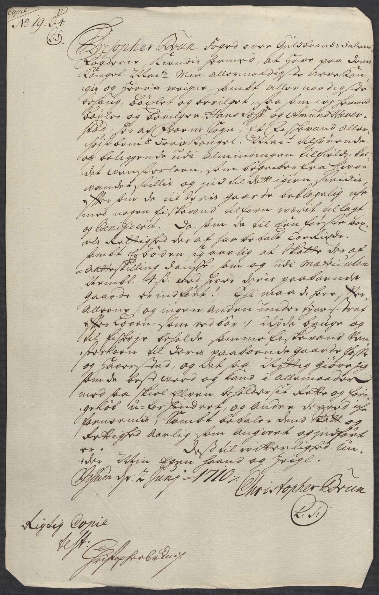 Rentekammeret inntil 1814, Reviderte regnskaper, Fogderegnskap, RA/EA-4092/R17/L1179: Fogderegnskap Gudbrandsdal, 1708-1710, p. 340