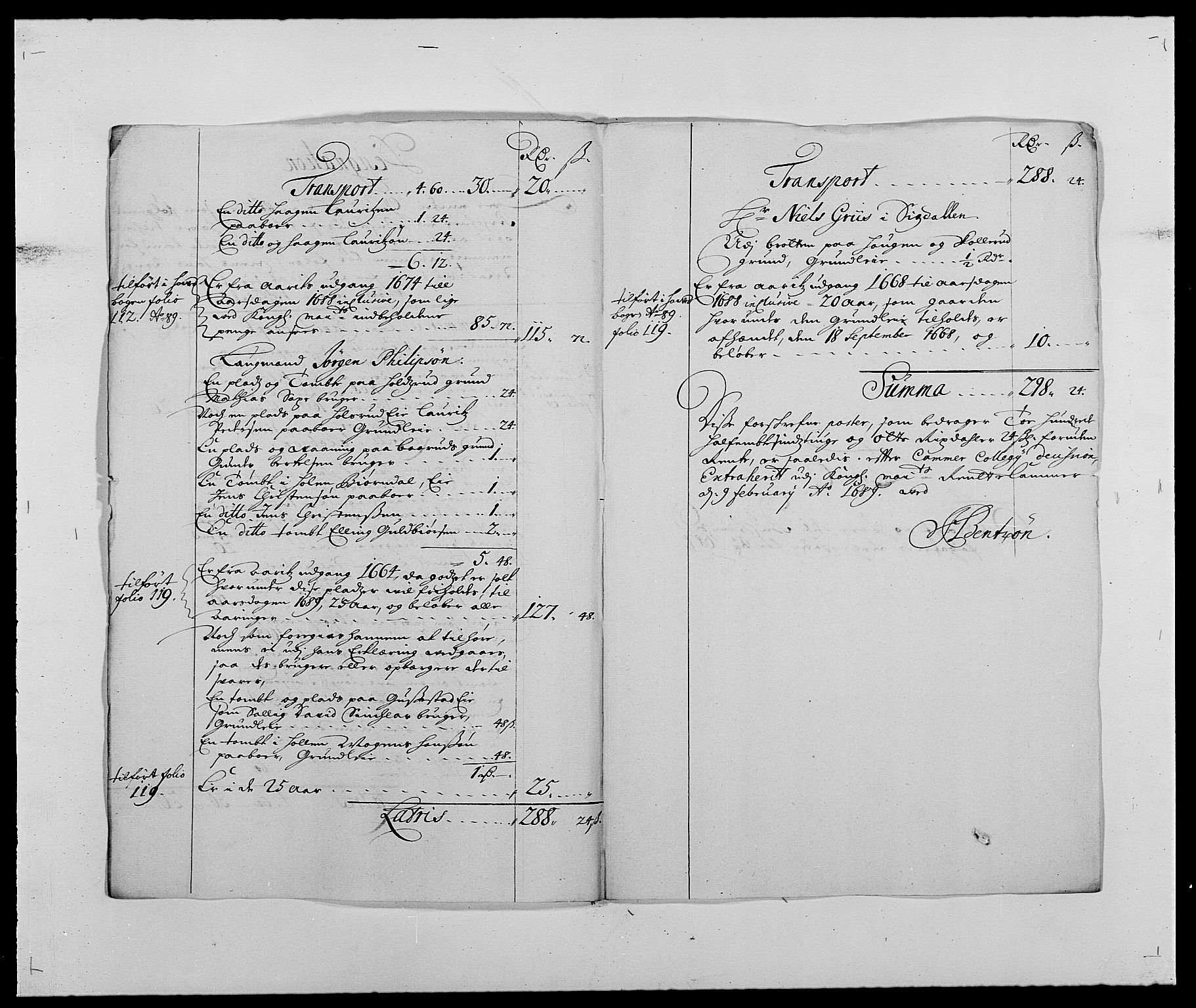 Rentekammeret inntil 1814, Reviderte regnskaper, Fogderegnskap, RA/EA-4092/R25/L1679: Fogderegnskap Buskerud, 1687-1688, p. 42