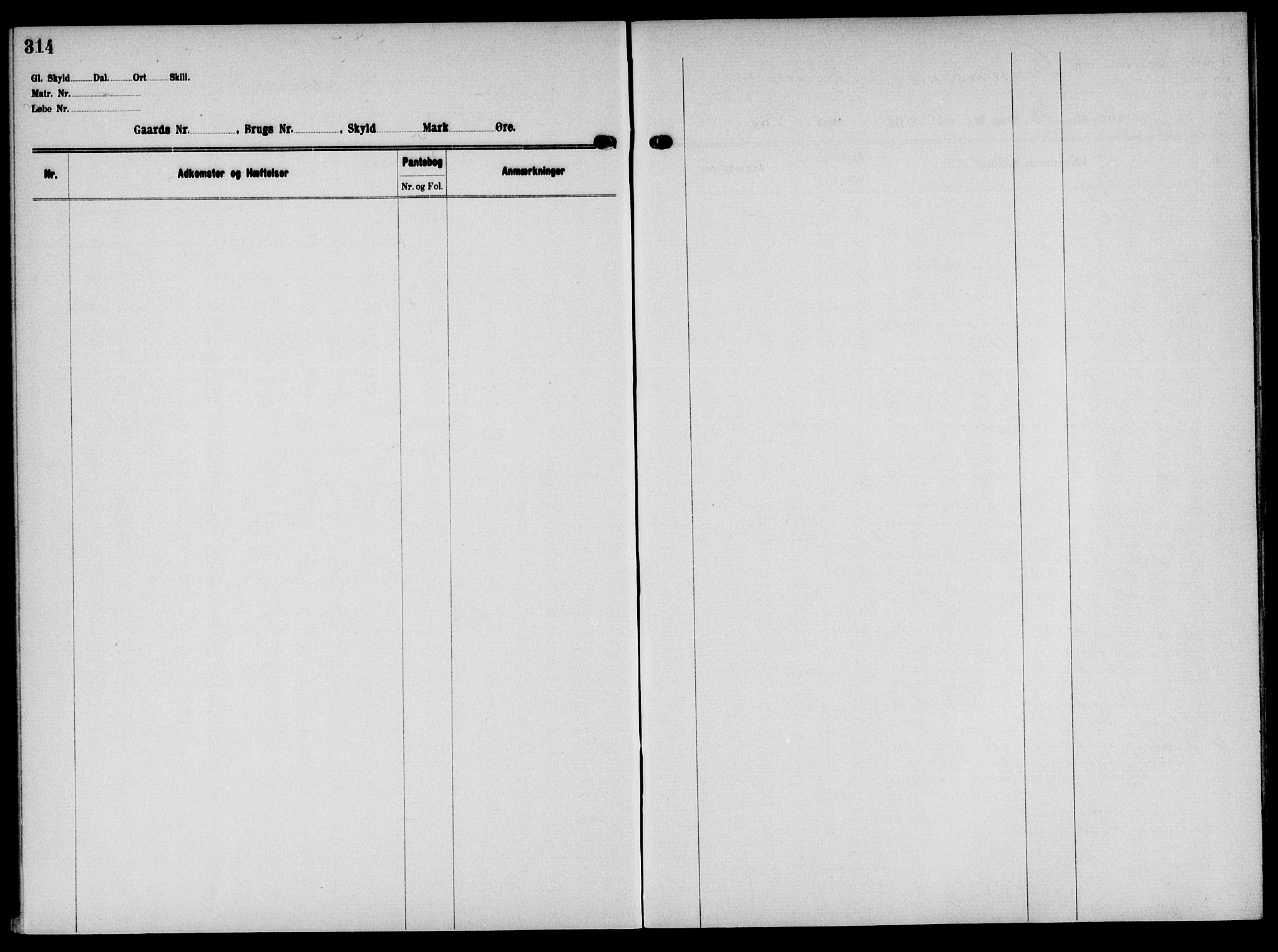 Solør tingrett, AV/SAH-TING-008/H/Ha/Hak/L0006: Mortgage register no. VI, 1900-1935, p. 314