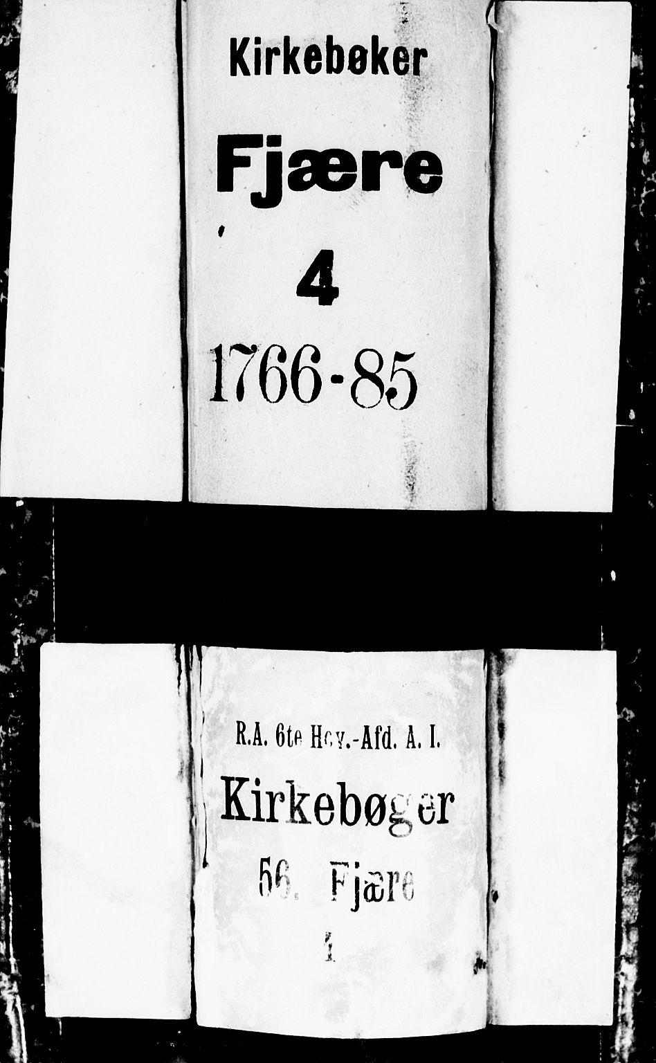 Fjære sokneprestkontor, SAK/1111-0011/F/Fb/L0004: Parish register (copy) no. B 4, 1766-1785