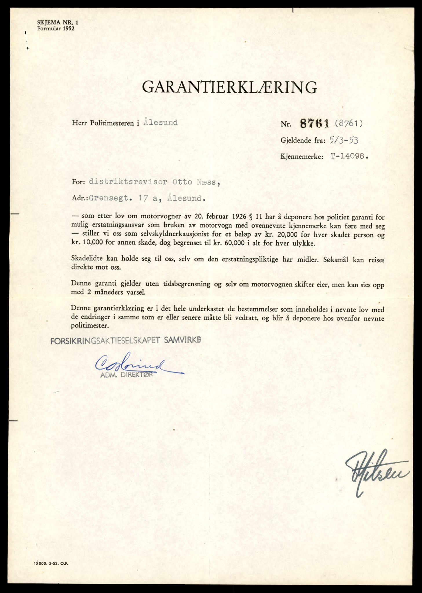 Møre og Romsdal vegkontor - Ålesund trafikkstasjon, AV/SAT-A-4099/F/Fe/L0043: Registreringskort for kjøretøy T 14080 - T 14204, 1927-1998, p. 453