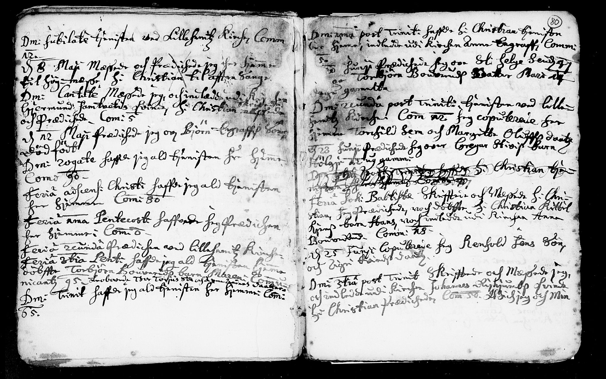 Heddal kirkebøker, AV/SAKO-A-268/F/Fa/L0002: Parish register (official) no. I 2, 1699-1722, p. 80