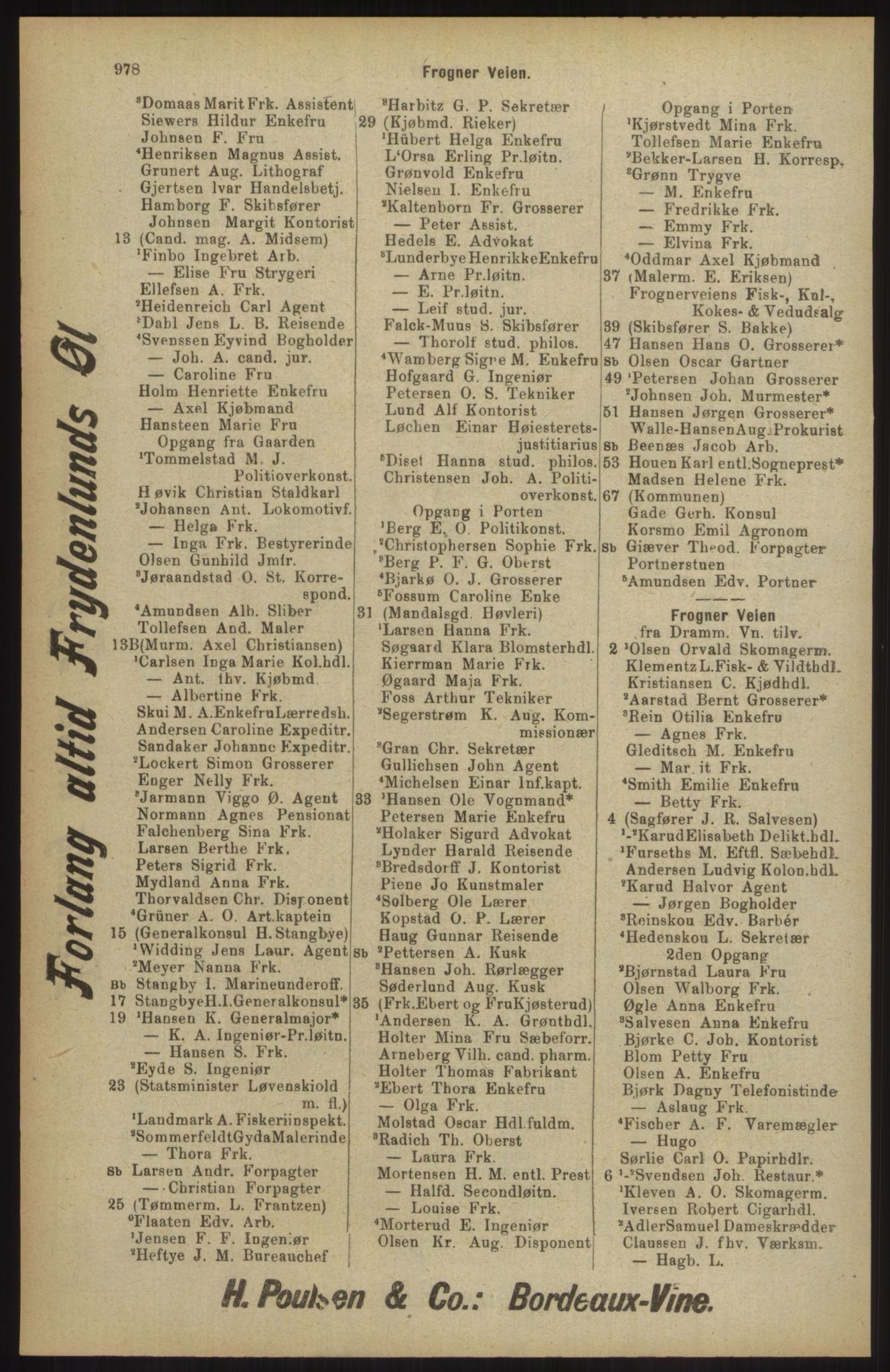 Kristiania/Oslo adressebok, PUBL/-, 1904, p. 978