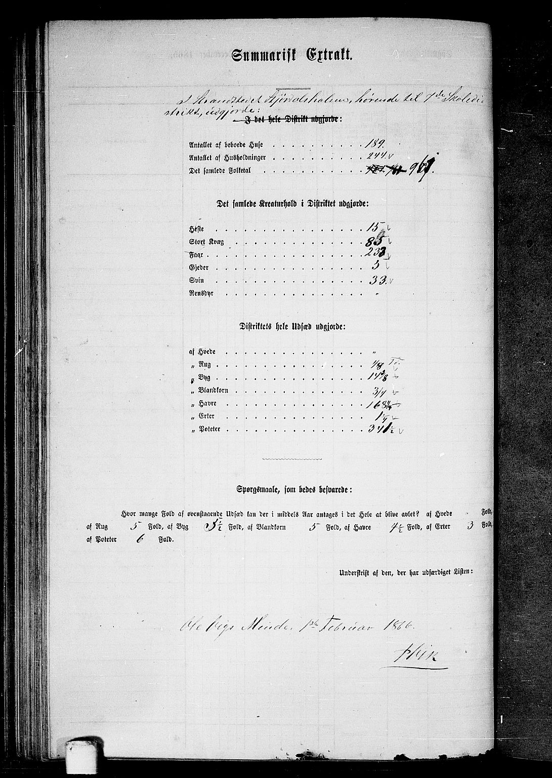 RA, 1865 census for Nedre Stjørdal, 1865, p. 174