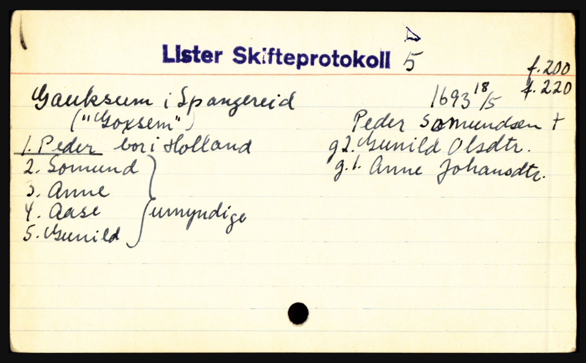 Lister sorenskriveri, AV/SAK-1221-0003/H, p. 11529