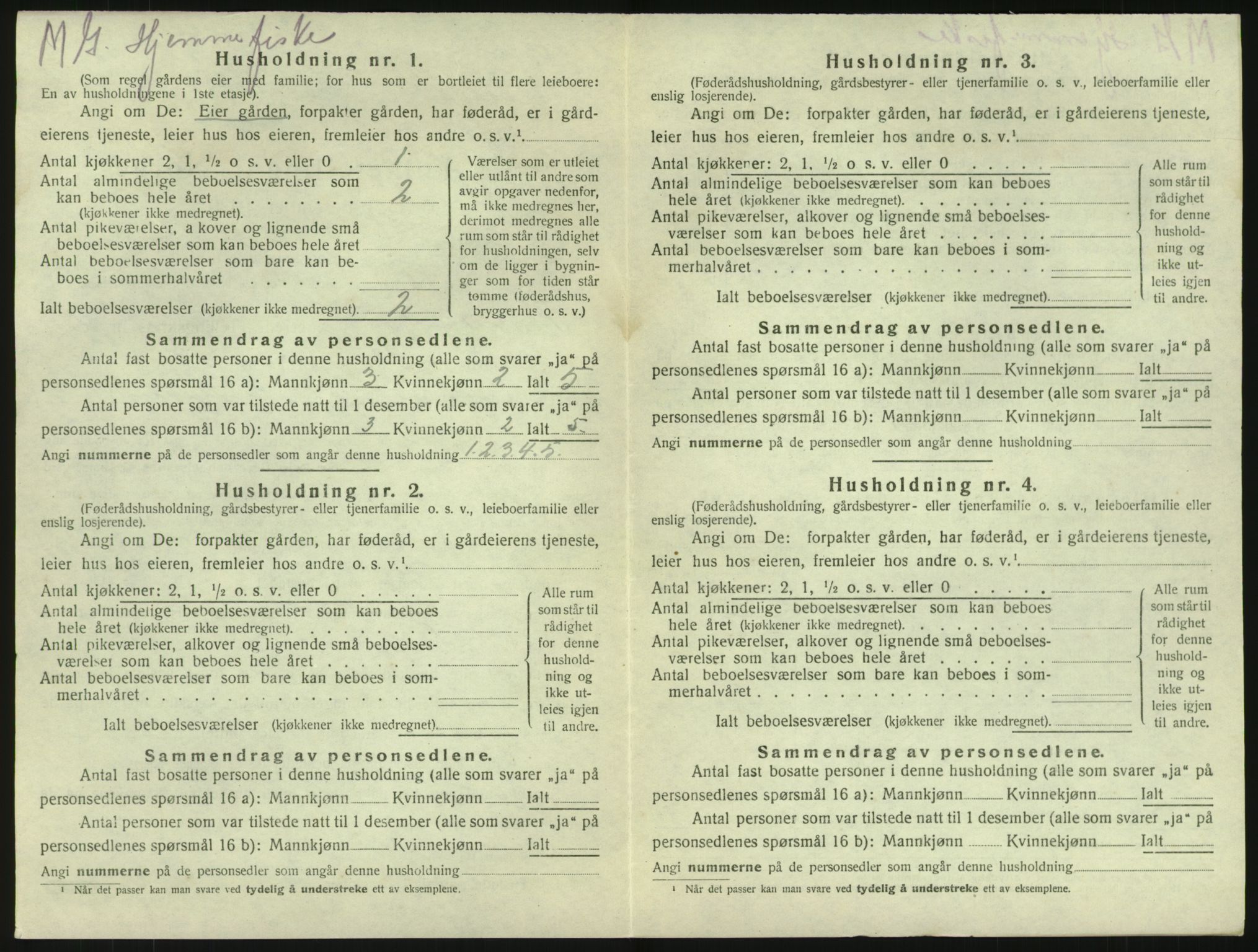 SAKO, 1920 census for Brunlanes, 1920, p. 1740