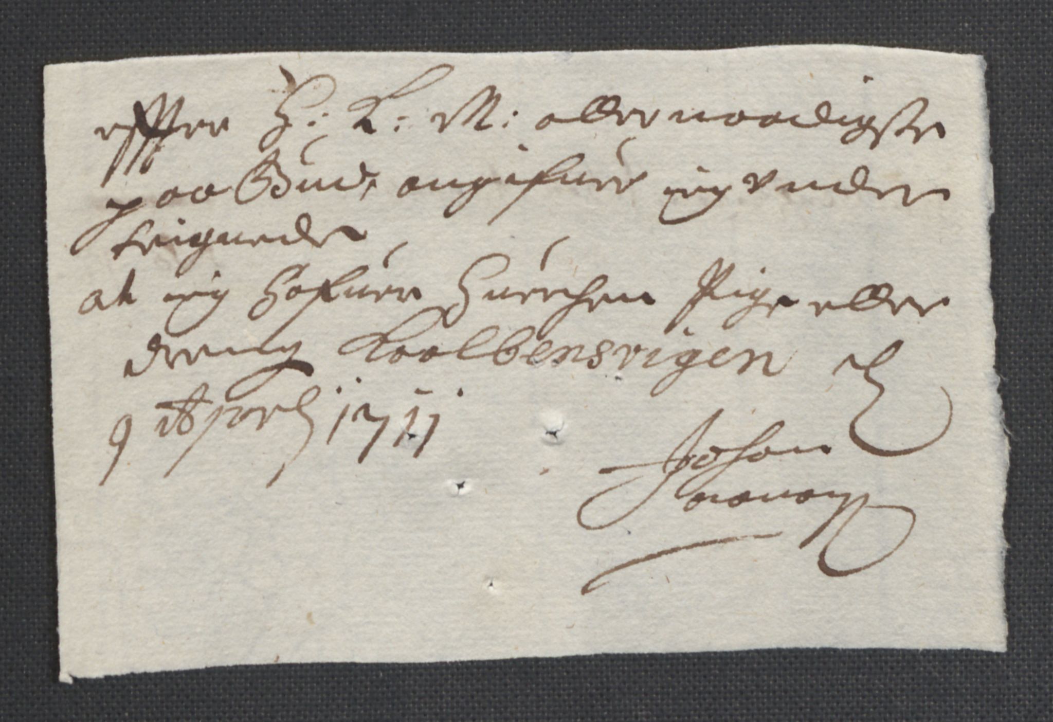 Rentekammeret inntil 1814, Reviderte regnskaper, Fogderegnskap, AV/RA-EA-4092/R39/L2319: Fogderegnskap Nedenes, 1710-1711, p. 846