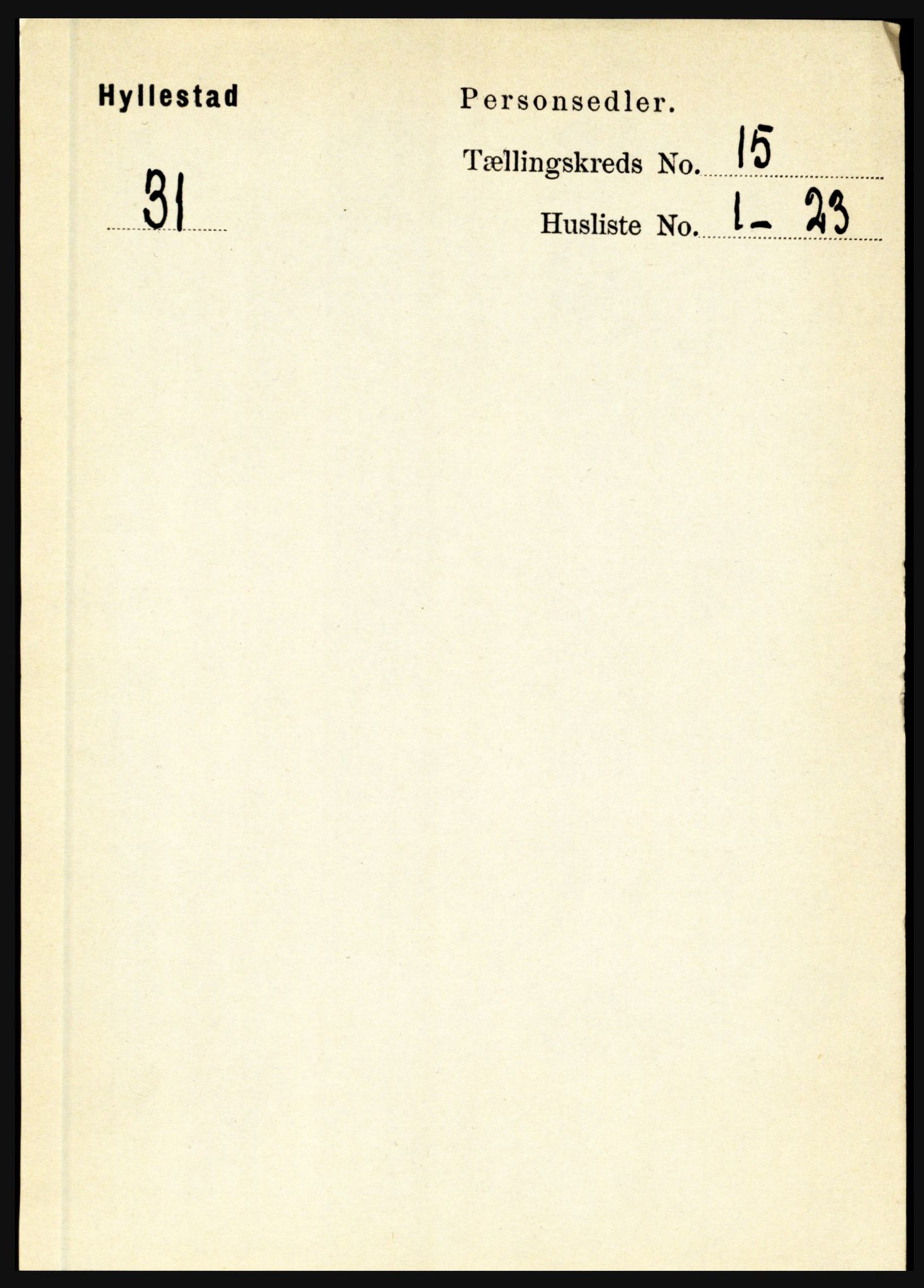 RA, 1891 census for 1413 Hyllestad, 1891, p. 2701