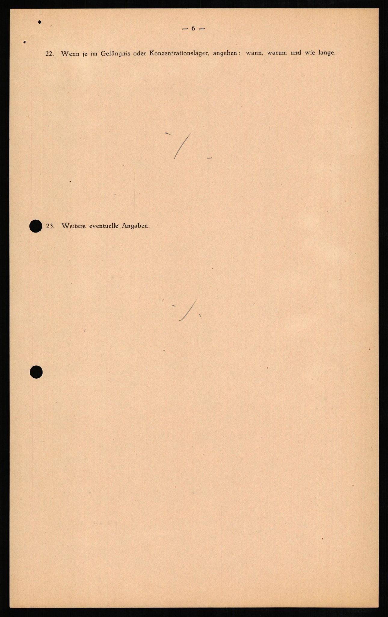 Forsvaret, Forsvarets overkommando II, AV/RA-RAFA-3915/D/Db/L0007: CI Questionaires. Tyske okkupasjonsstyrker i Norge. Tyskere., 1945-1946, p. 121