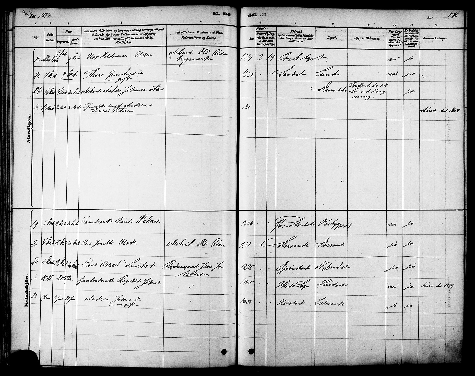 Ministerialprotokoller, klokkerbøker og fødselsregistre - Sør-Trøndelag, AV/SAT-A-1456/616/L0410: Parish register (official) no. 616A07, 1878-1893, p. 241