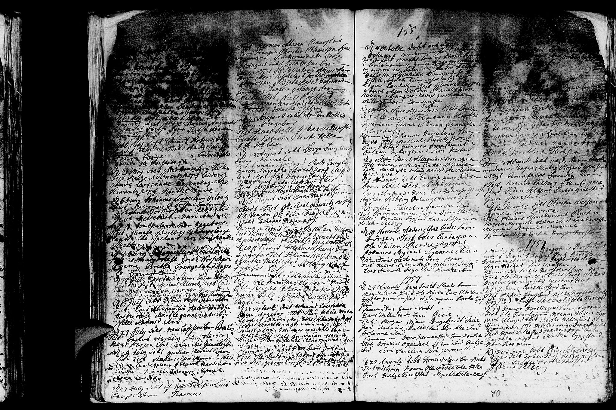 Gaular sokneprestembete, AV/SAB-A-80001/H/Haa: Parish register (official) no. A 1, 1755-1785, p. 40