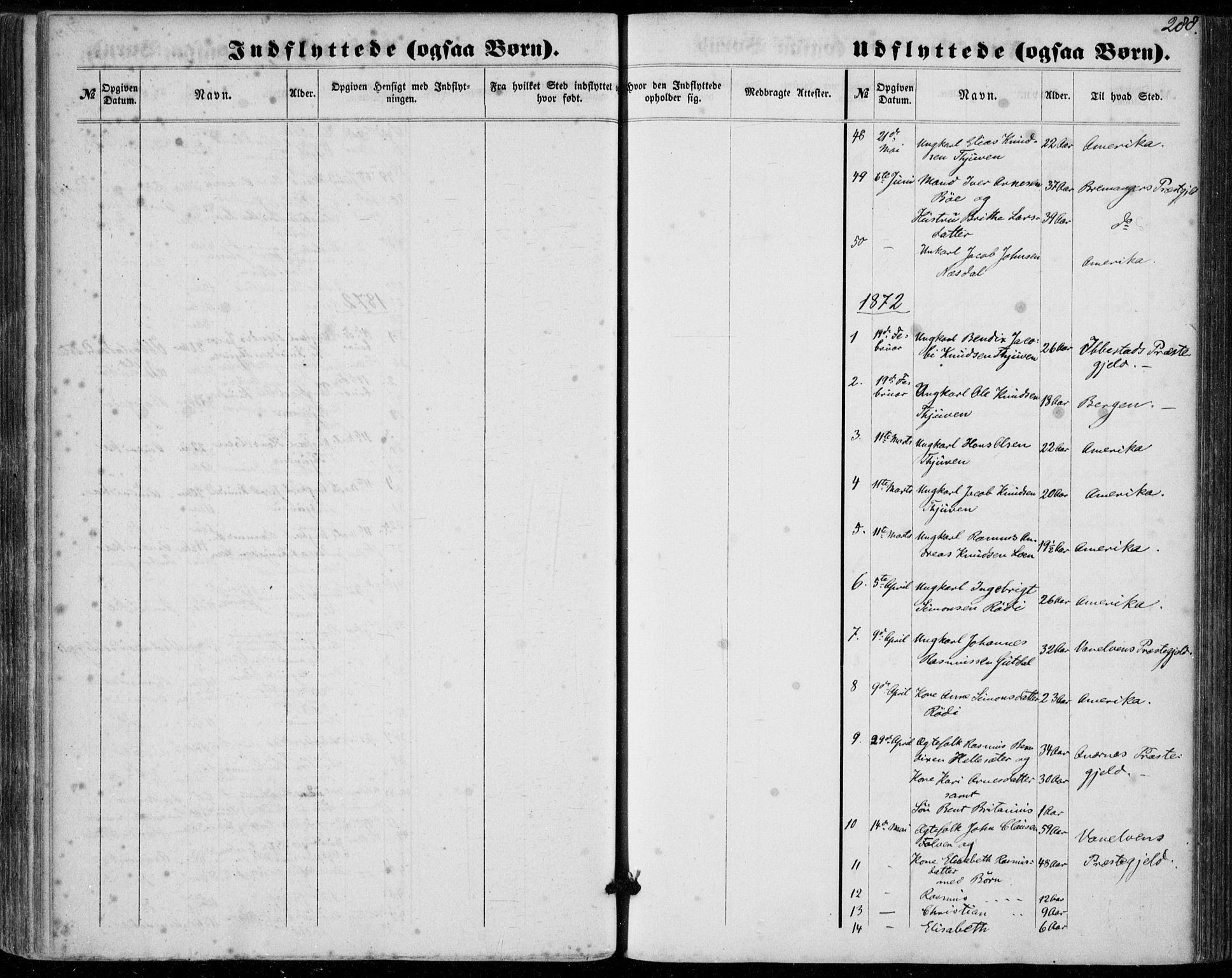 Stryn Sokneprestembete, SAB/A-82501: Parish register (official) no. A 3, 1862-1877, p. 288