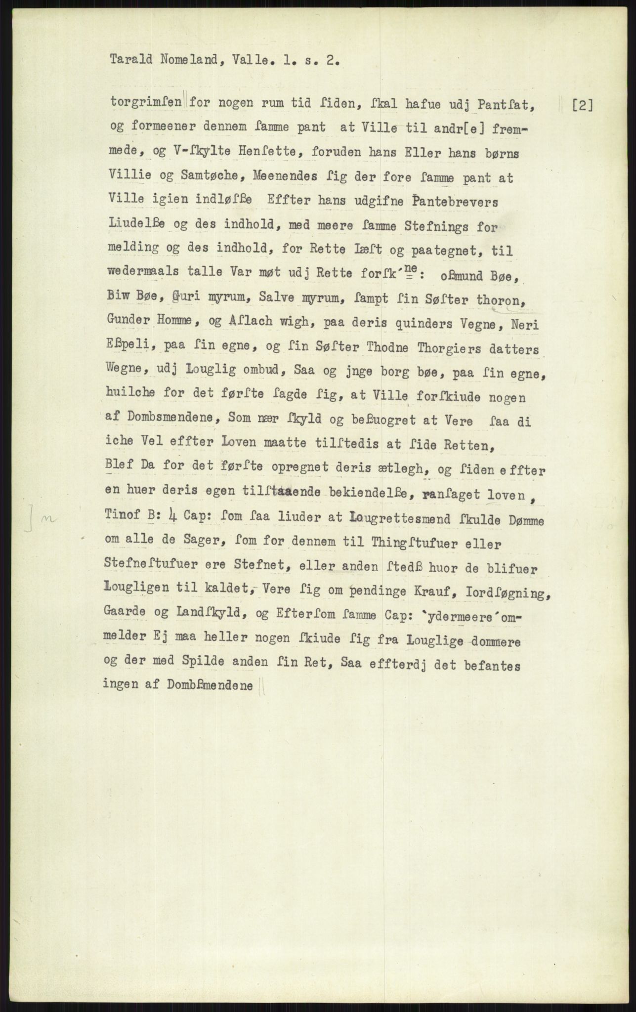 Samlinger til kildeutgivelse, Diplomavskriftsamlingen, AV/RA-EA-4053/H/Ha, p. 3574