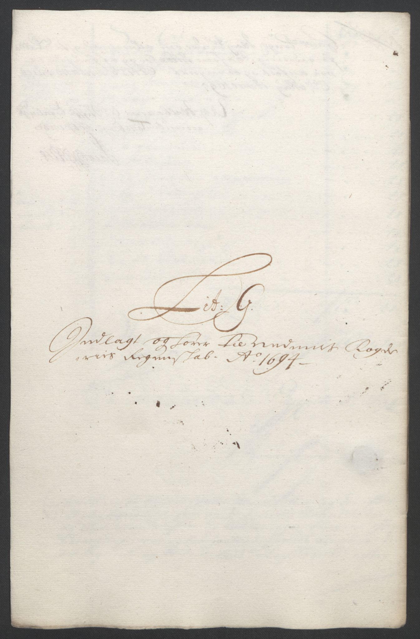 Rentekammeret inntil 1814, Reviderte regnskaper, Fogderegnskap, RA/EA-4092/R39/L2312: Fogderegnskap Nedenes, 1693-1695, p. 152