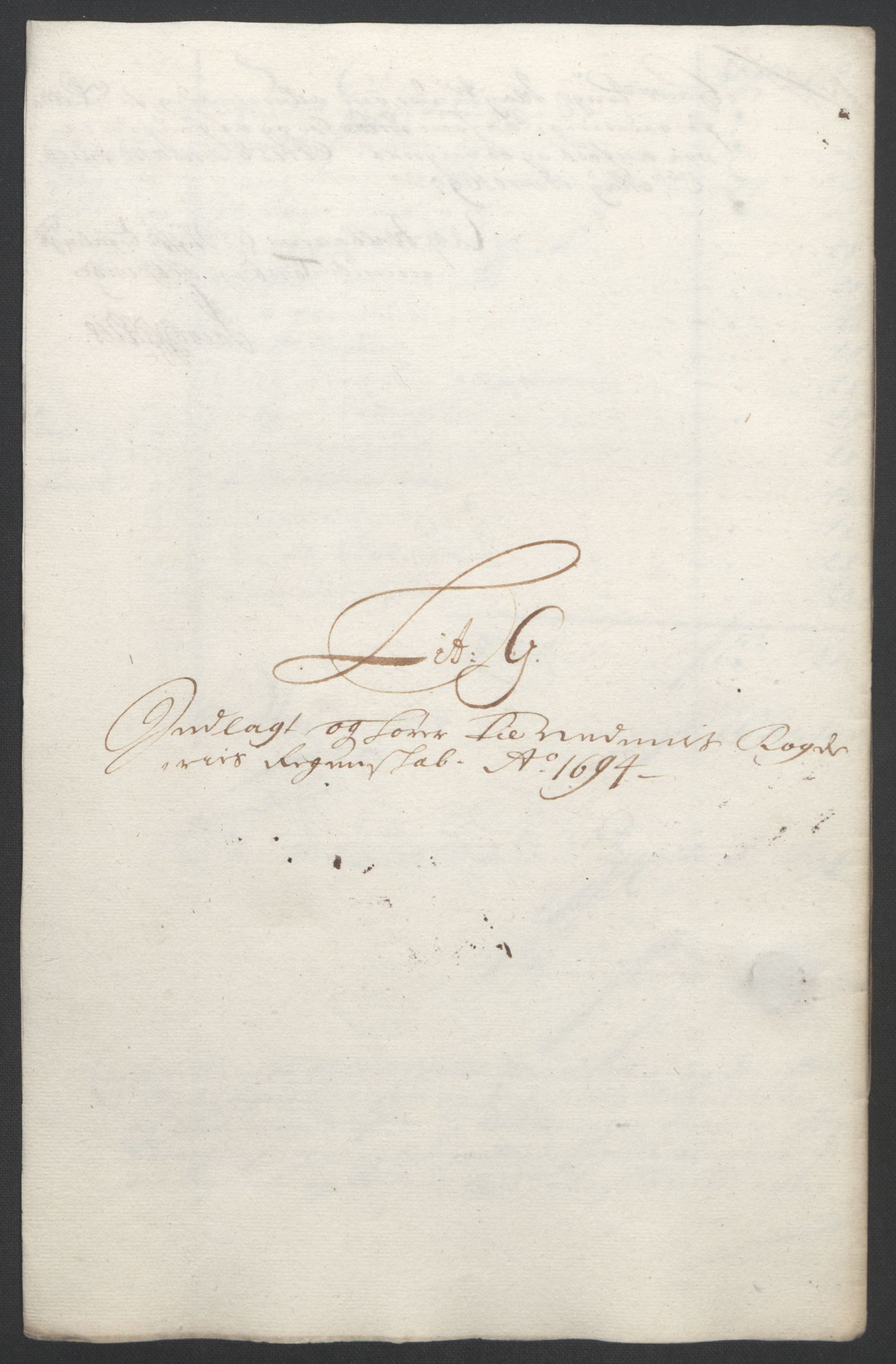 Rentekammeret inntil 1814, Reviderte regnskaper, Fogderegnskap, AV/RA-EA-4092/R39/L2312: Fogderegnskap Nedenes, 1693-1695, p. 152