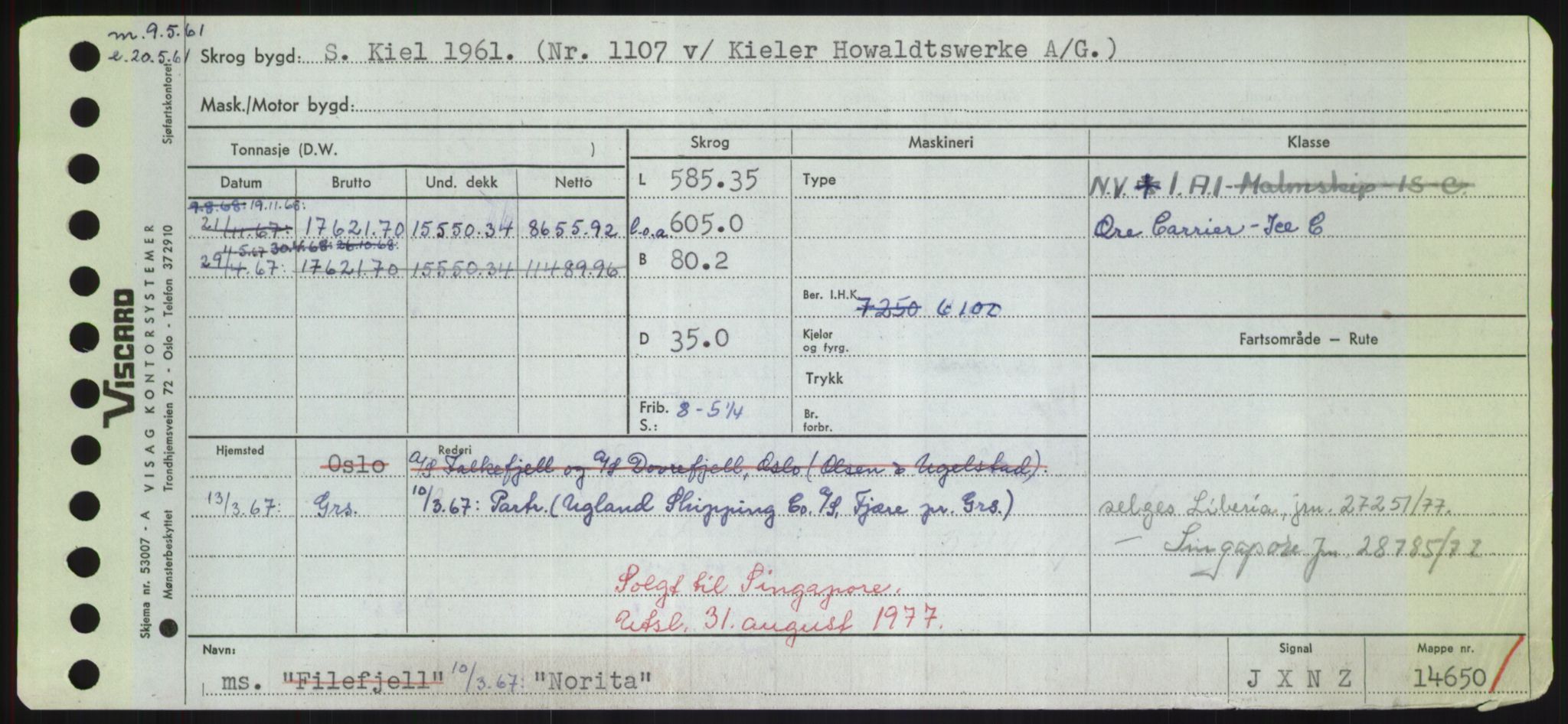 Sjøfartsdirektoratet med forløpere, Skipsmålingen, AV/RA-S-1627/H/Hd/L0027: Fartøy, Norhop-Nør, p. 19