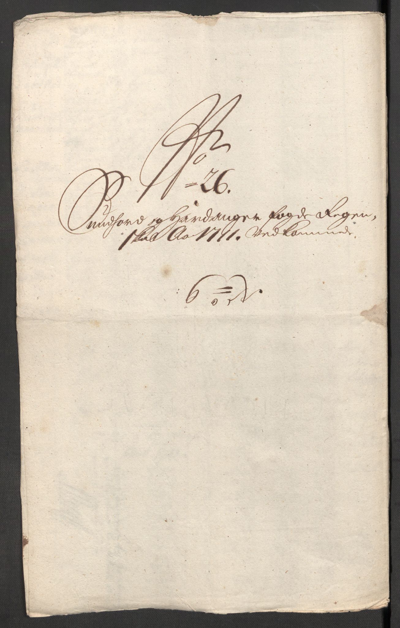 Rentekammeret inntil 1814, Reviderte regnskaper, Fogderegnskap, AV/RA-EA-4092/R48/L2987: Fogderegnskap Sunnhordland og Hardanger, 1711, p. 639