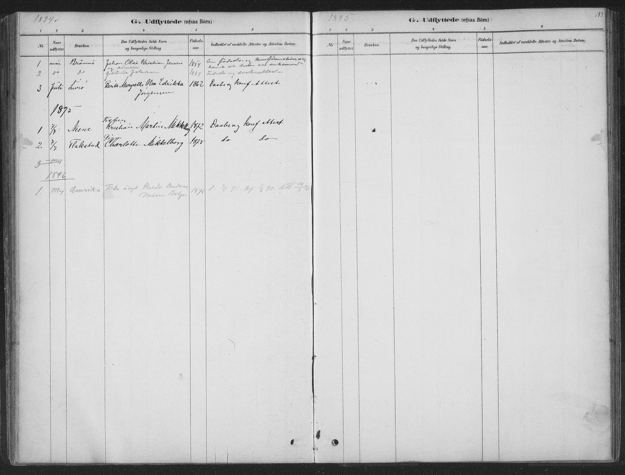 Ministerialprotokoller, klokkerbøker og fødselsregistre - Nordland, SAT/A-1459/843/L0627: Parish register (official) no. 843A02, 1878-1908, p. 183