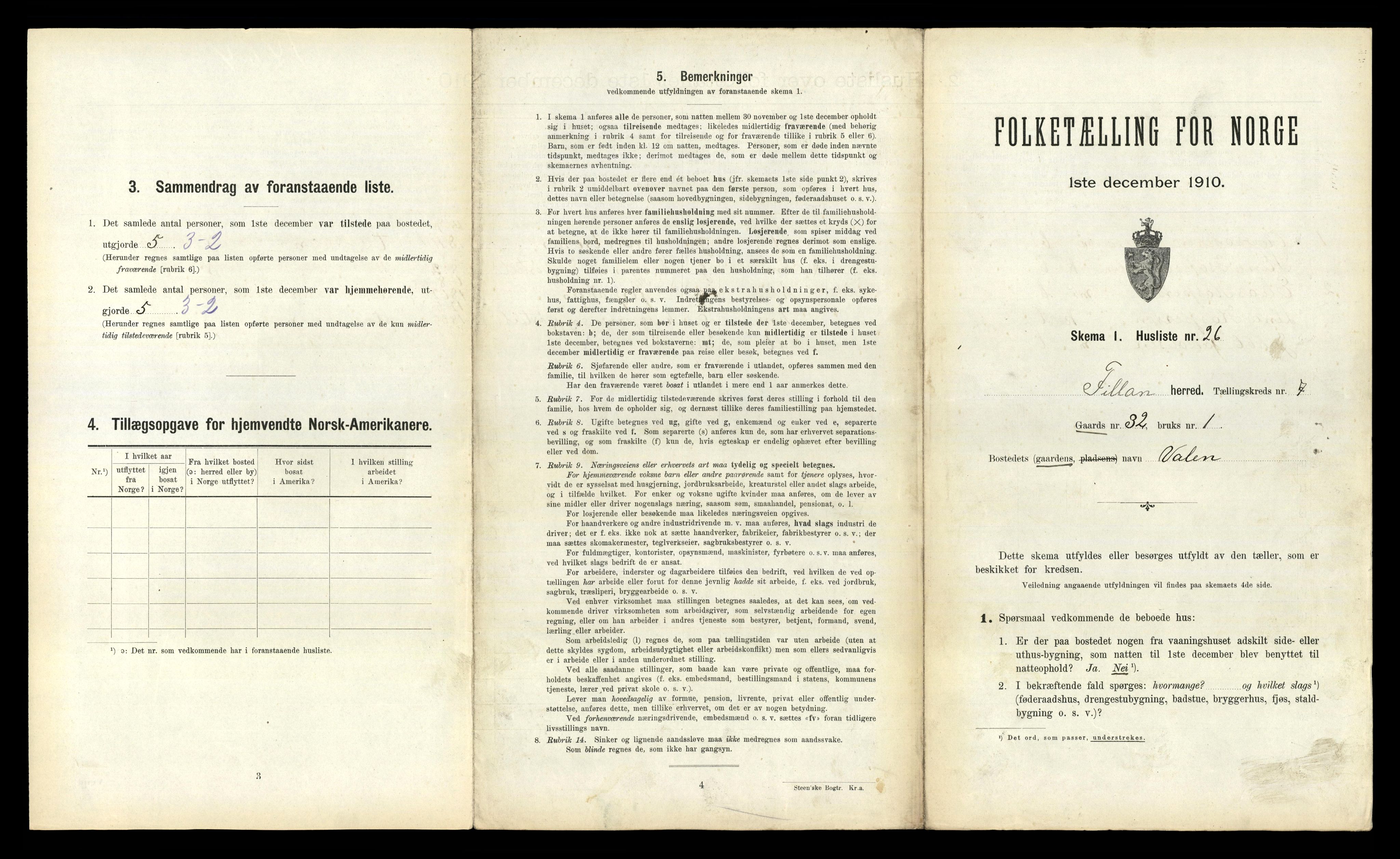 RA, 1910 census for Fillan, 1910, p. 531