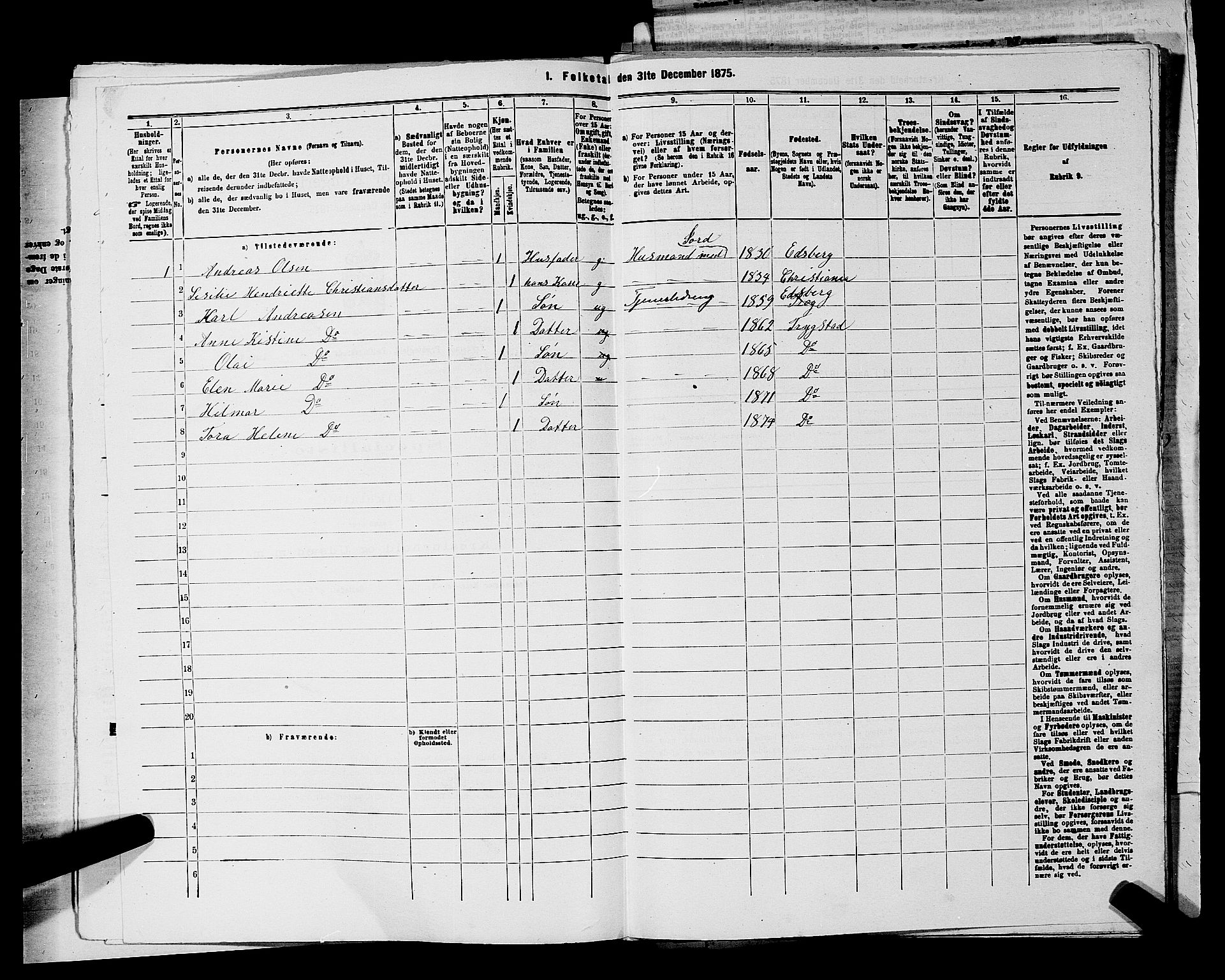 RA, 1875 census for 0122P Trøgstad, 1875, p. 165