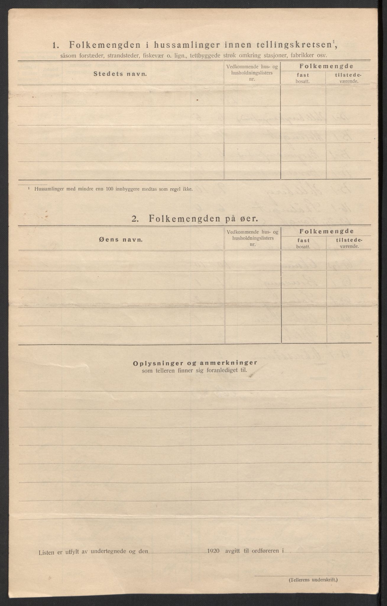 SAH, 1920 census for Vestre Gausdal, 1920, p. 14