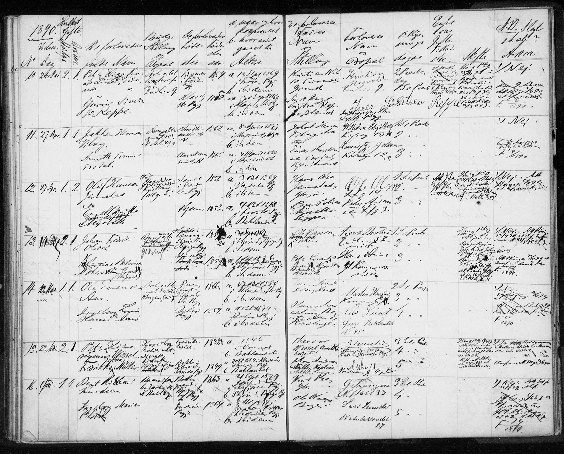 Ministerialprotokoller, klokkerbøker og fødselsregistre - Sør-Trøndelag, SAT/A-1456/604/L0188: Parish register (official) no. 604A11, 1878-1892