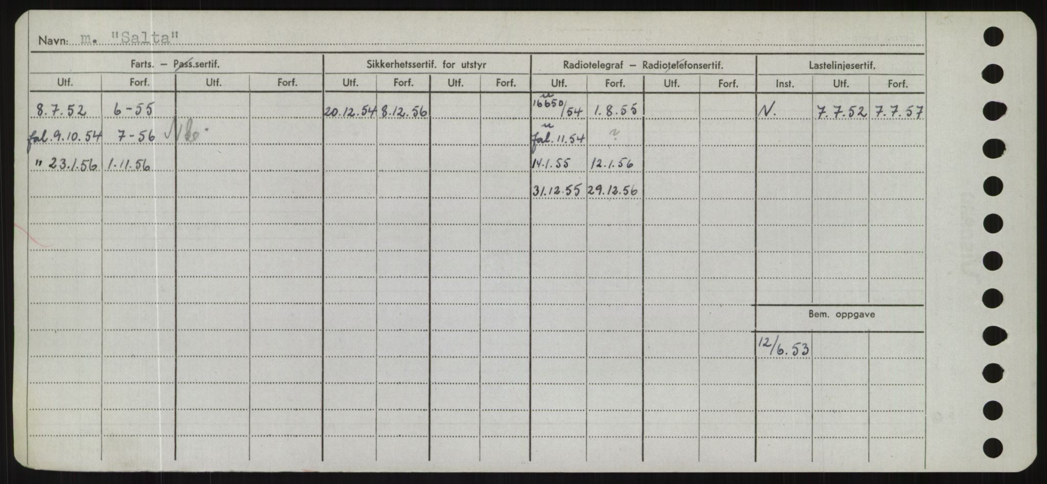 Sjøfartsdirektoratet med forløpere, Skipsmålingen, AV/RA-S-1627/H/Hd/L0031: Fartøy, Rju-Sam, p. 622