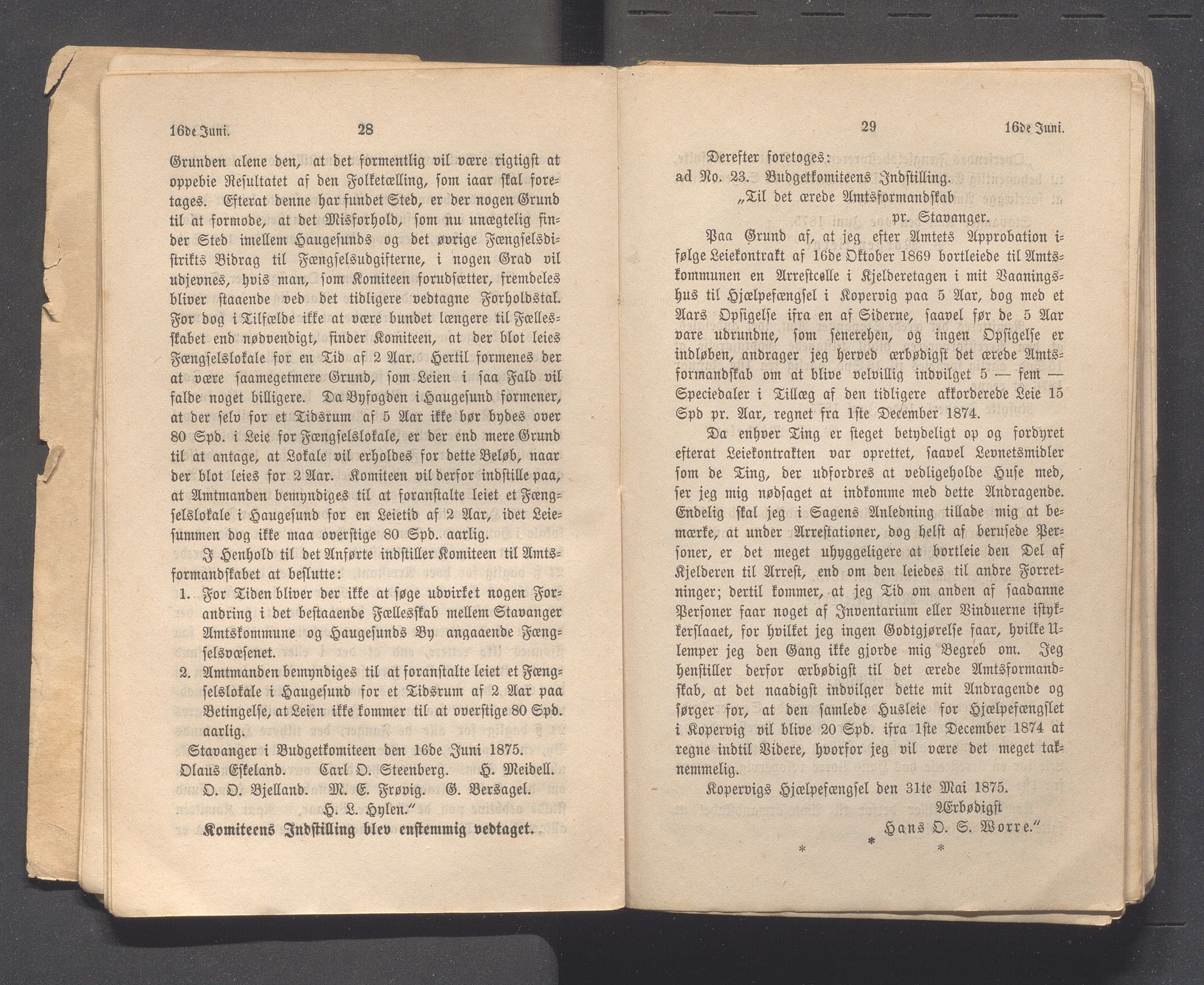 Rogaland fylkeskommune - Fylkesrådmannen , IKAR/A-900/A, 1874-1875, p. 233