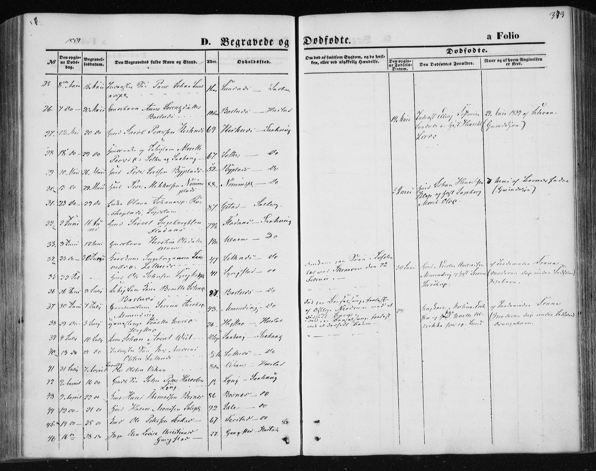 Ministerialprotokoller, klokkerbøker og fødselsregistre - Nord-Trøndelag, AV/SAT-A-1458/730/L0283: Parish register (official) no. 730A08, 1855-1865, p. 313