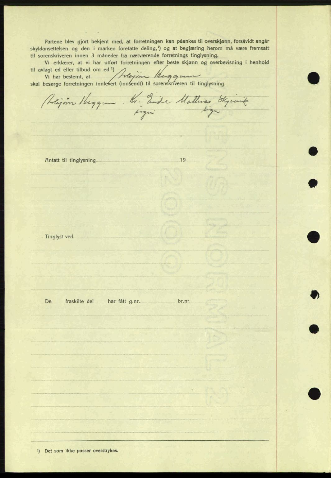 Romsdal sorenskriveri, AV/SAT-A-4149/1/2/2C: Mortgage book no. A1, 1936-1936, Diary no: : 129/1936