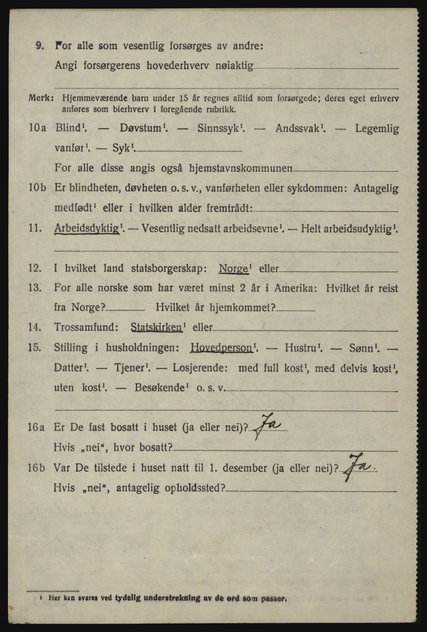 SAO, 1920 census for Idd, 1920, p. 10546