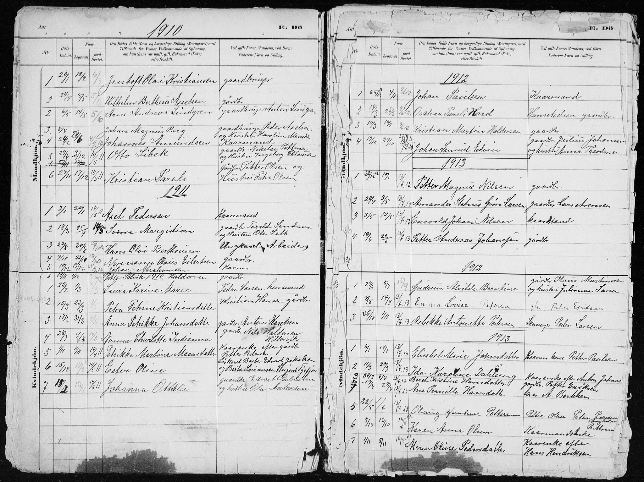 Ministerialprotokoller, klokkerbøker og fødselsregistre - Nordland, AV/SAT-A-1459/867/L0968: Parish register (copy) no. 867C03, 1885-1928, p. 11