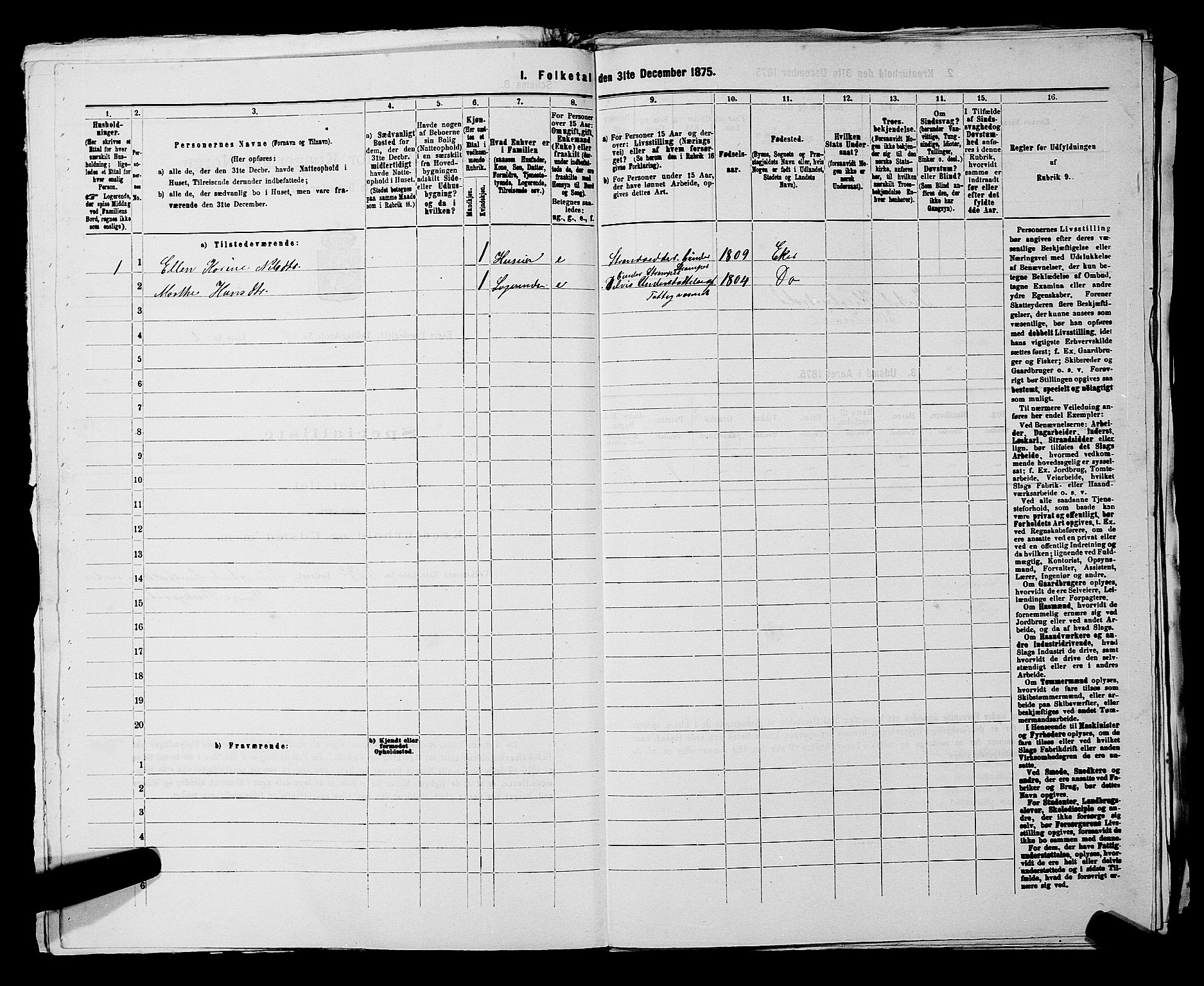 SAKO, 1875 census for 0624P Eiker, 1875, p. 1544