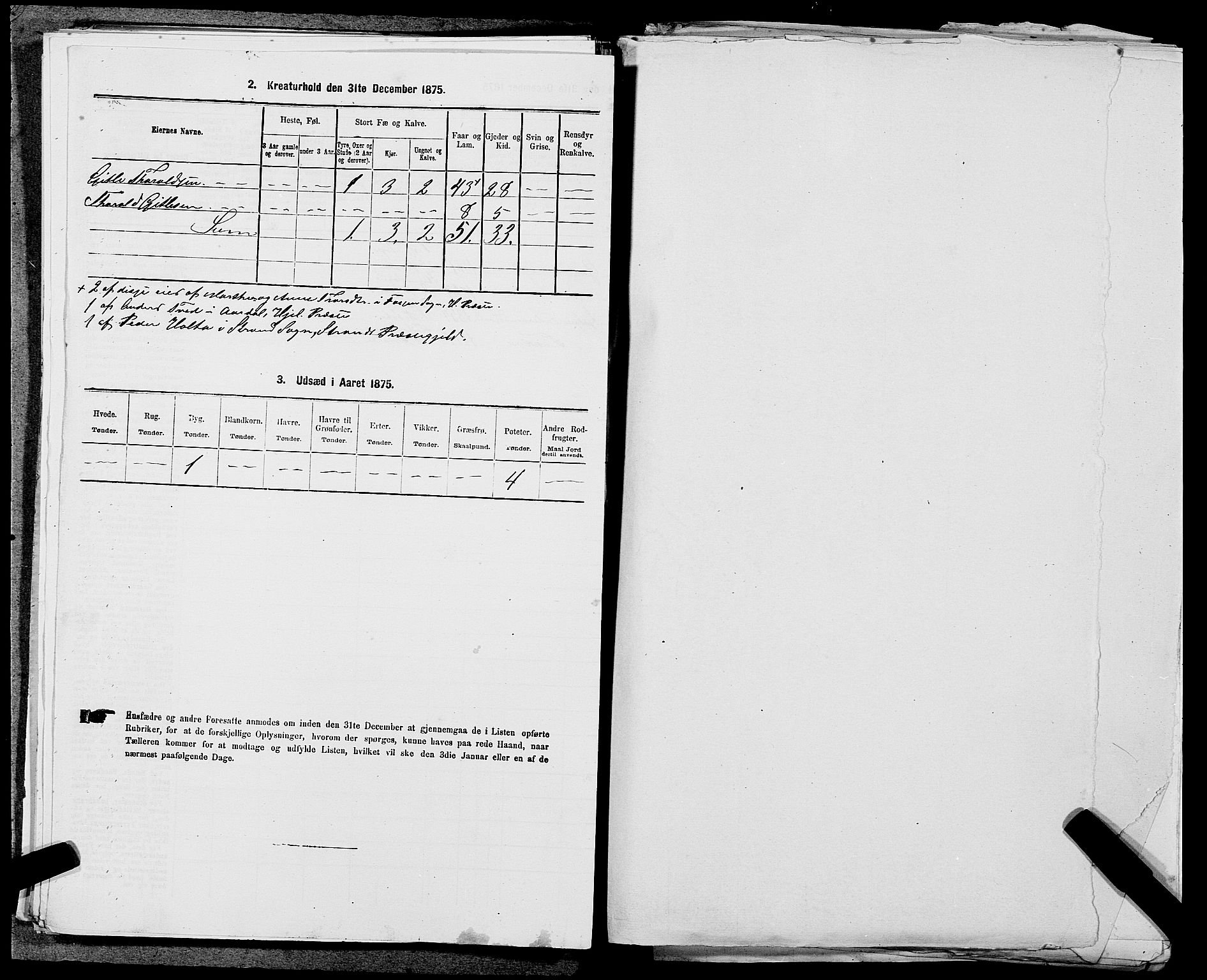 SAST, 1875 census for 1128P Høgsfjord, 1875, p. 238