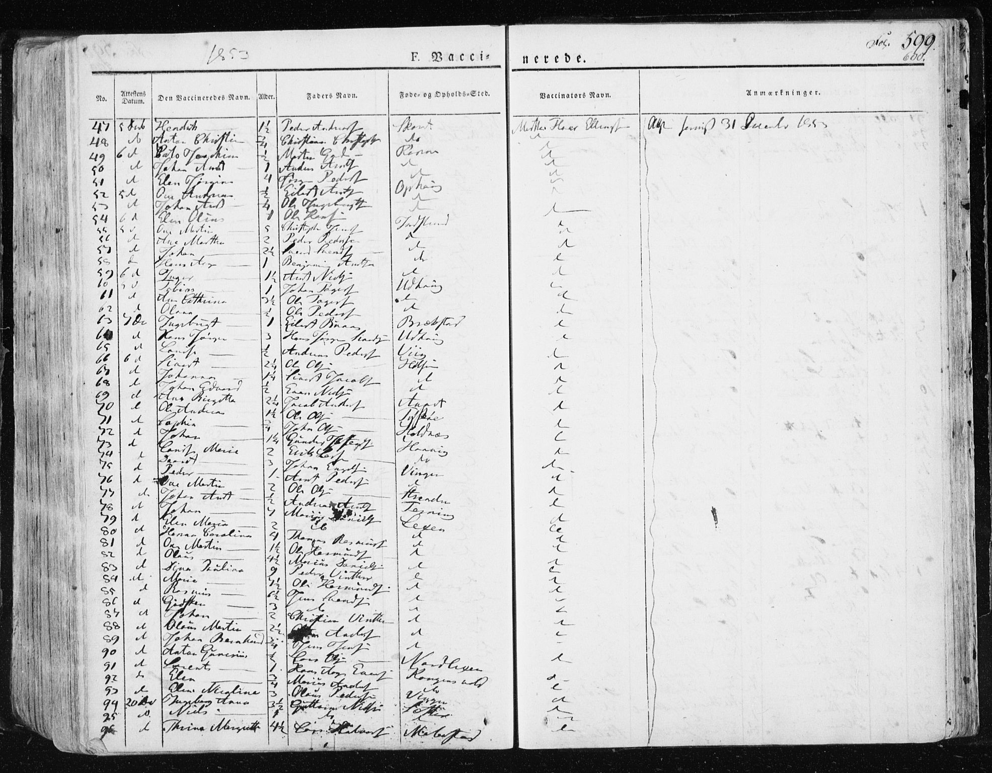 Ministerialprotokoller, klokkerbøker og fødselsregistre - Sør-Trøndelag, SAT/A-1456/659/L0735: Parish register (official) no. 659A05, 1826-1841, p. 599