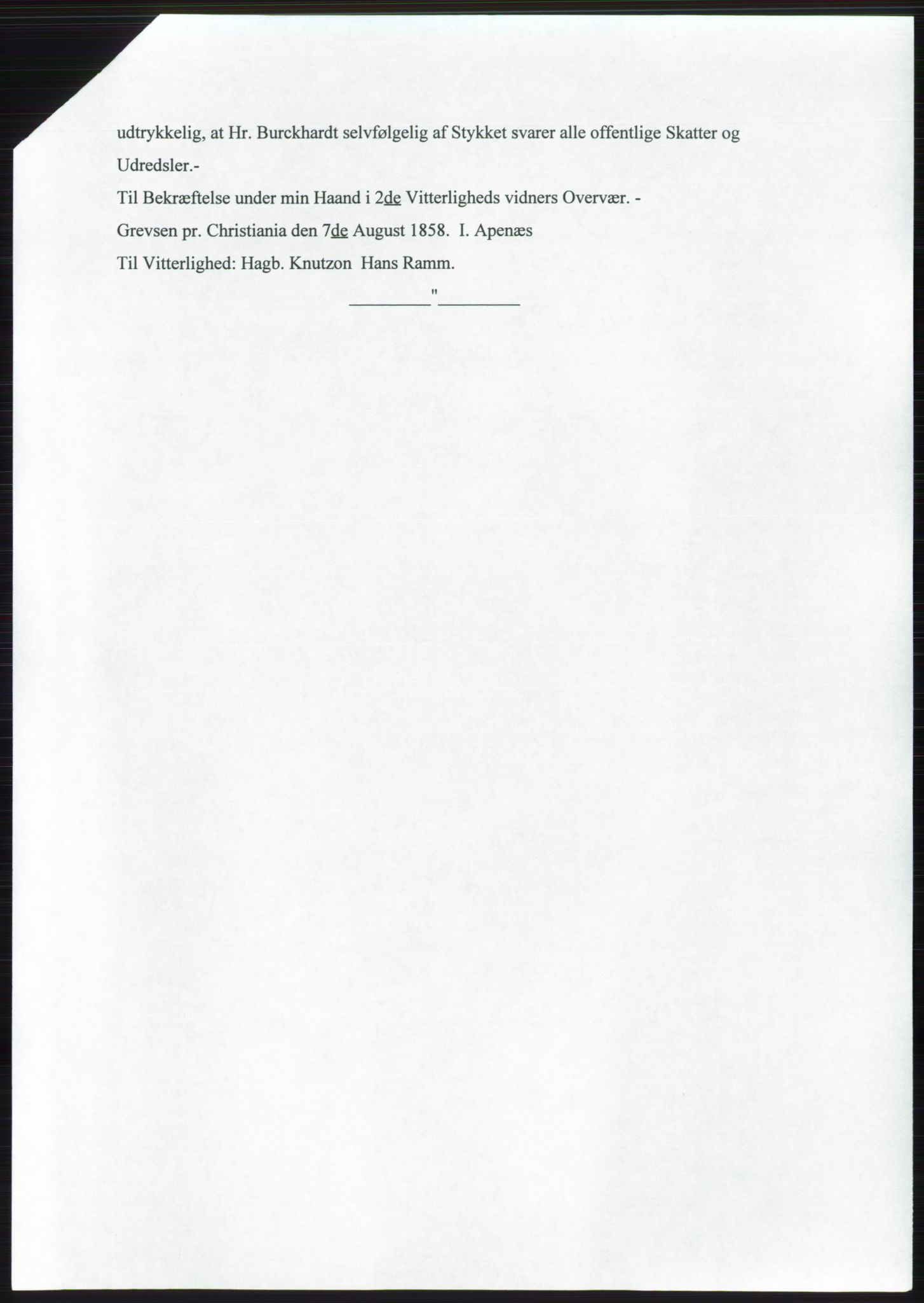 Statsarkivet i Oslo, SAO/A-10621/Z/Zd/L0050: Avskrifter, 1994-1998, p. 443