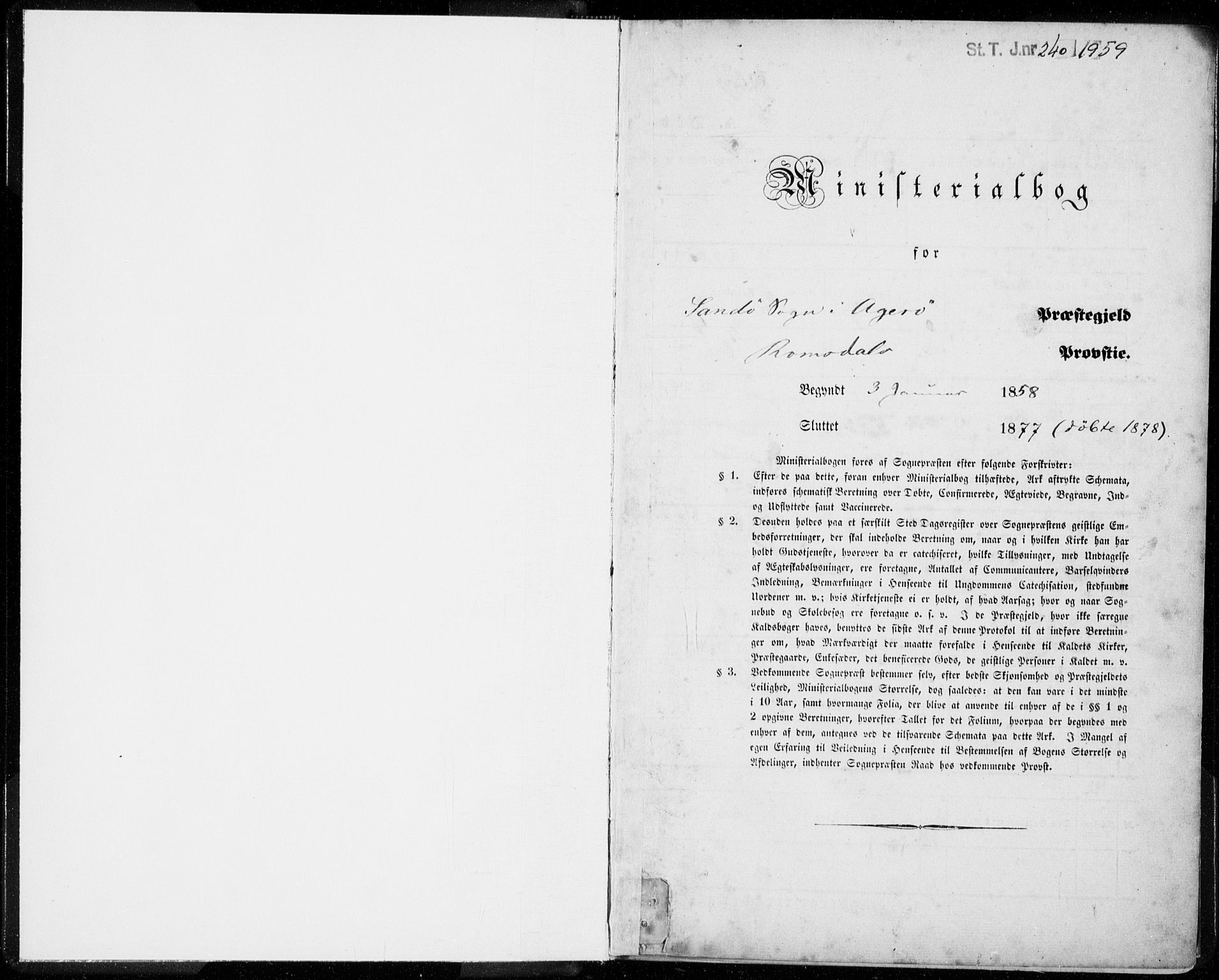 Ministerialprotokoller, klokkerbøker og fødselsregistre - Møre og Romsdal, SAT/A-1454/561/L0728: Parish register (official) no. 561A02, 1858-1878