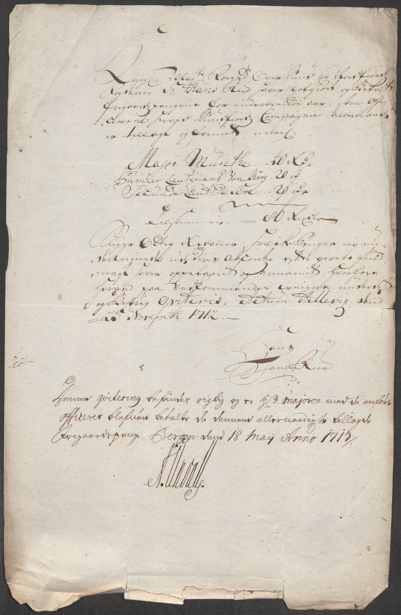 Rentekammeret inntil 1814, Reviderte regnskaper, Fogderegnskap, RA/EA-4092/R53/L3435: Fogderegnskap Sunn- og Nordfjord, 1712, p. 245