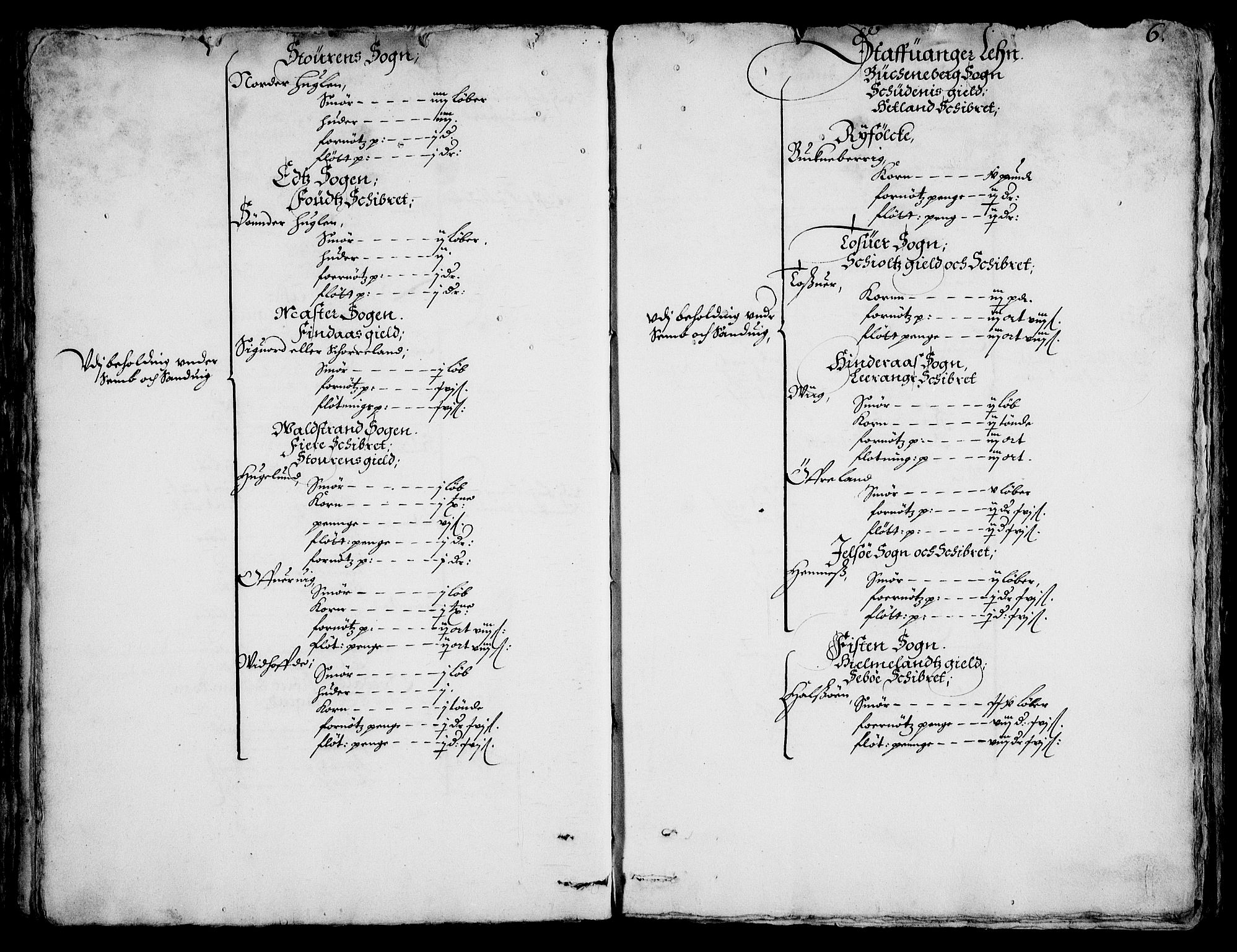 Rentekammeret inntil 1814, Realistisk ordnet avdeling, AV/RA-EA-4070/On/L0001/0002: Statens gods / [Jj 2]: Jordebok og forklaring over atkomstene til Hannibal Sehesteds gods, 1651, p. 1005b-1006a