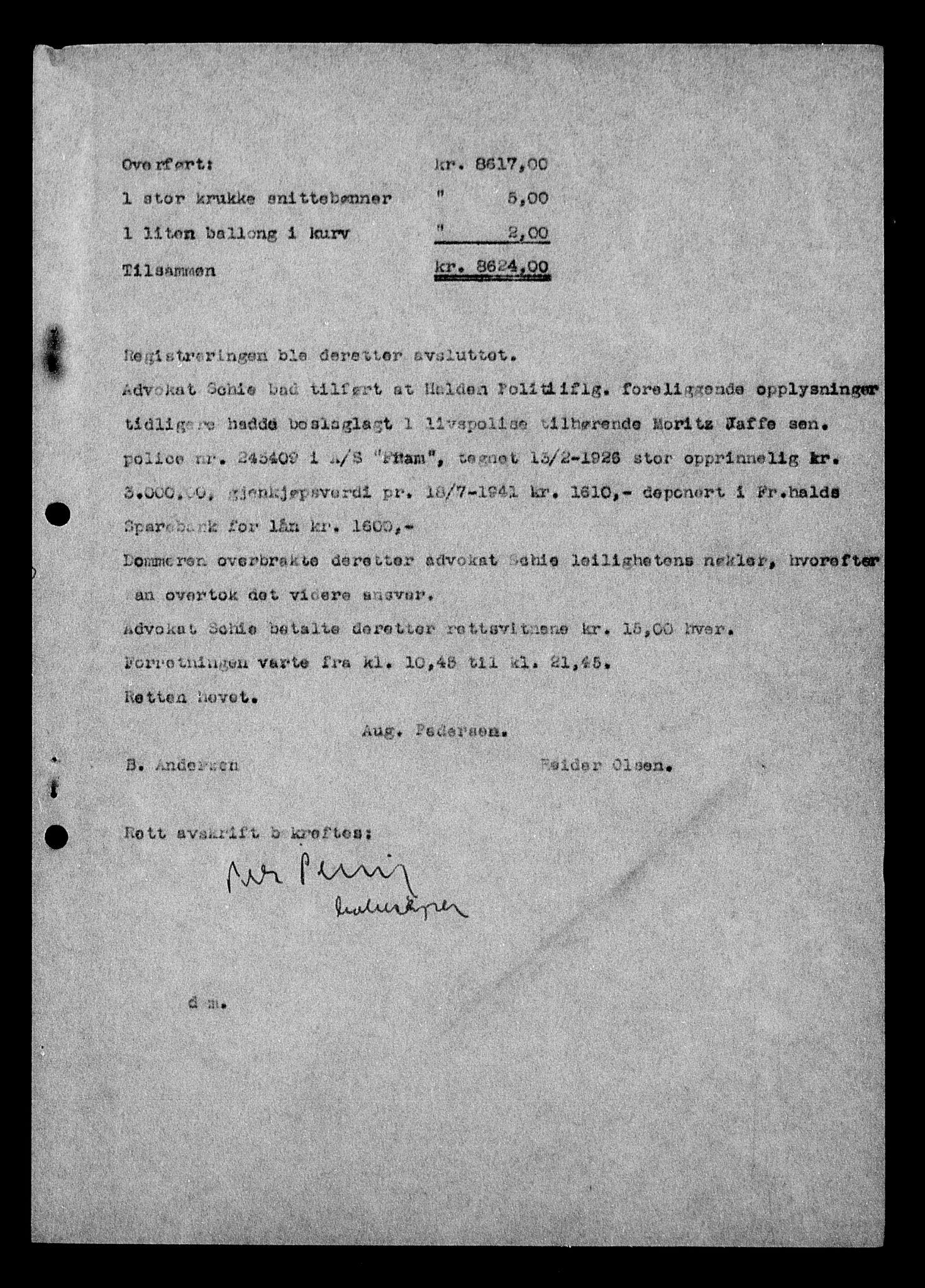 Justisdepartementet, Tilbakeføringskontoret for inndratte formuer, RA/S-1564/H/Hc/Hcd/L1000: --, 1945-1947, p. 508