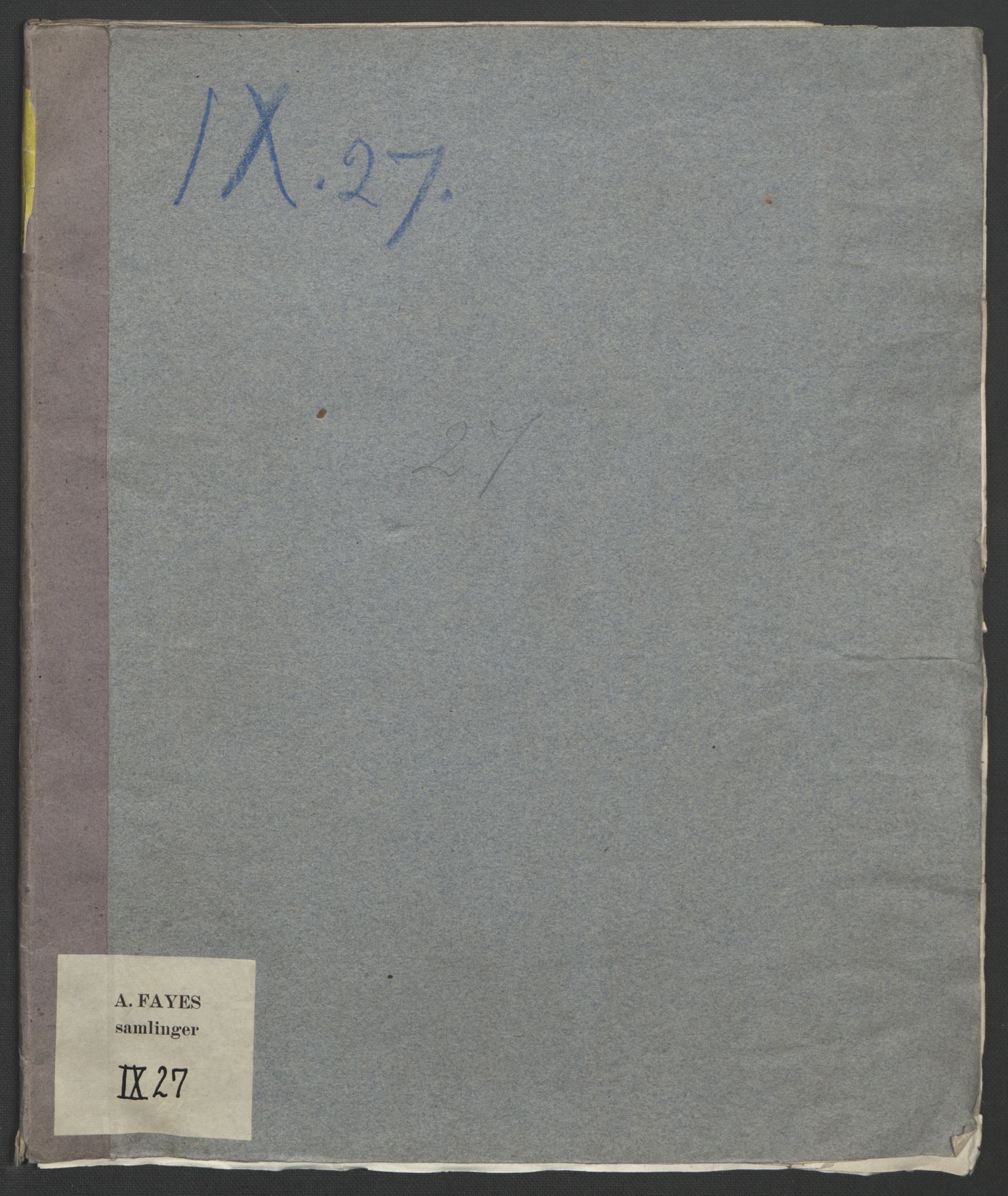 Faye, Andreas, RA/PA-0015/F/Fh/L0029A/0004: -- / Breve fra Otto Müller til Jac. Aall, p. 3