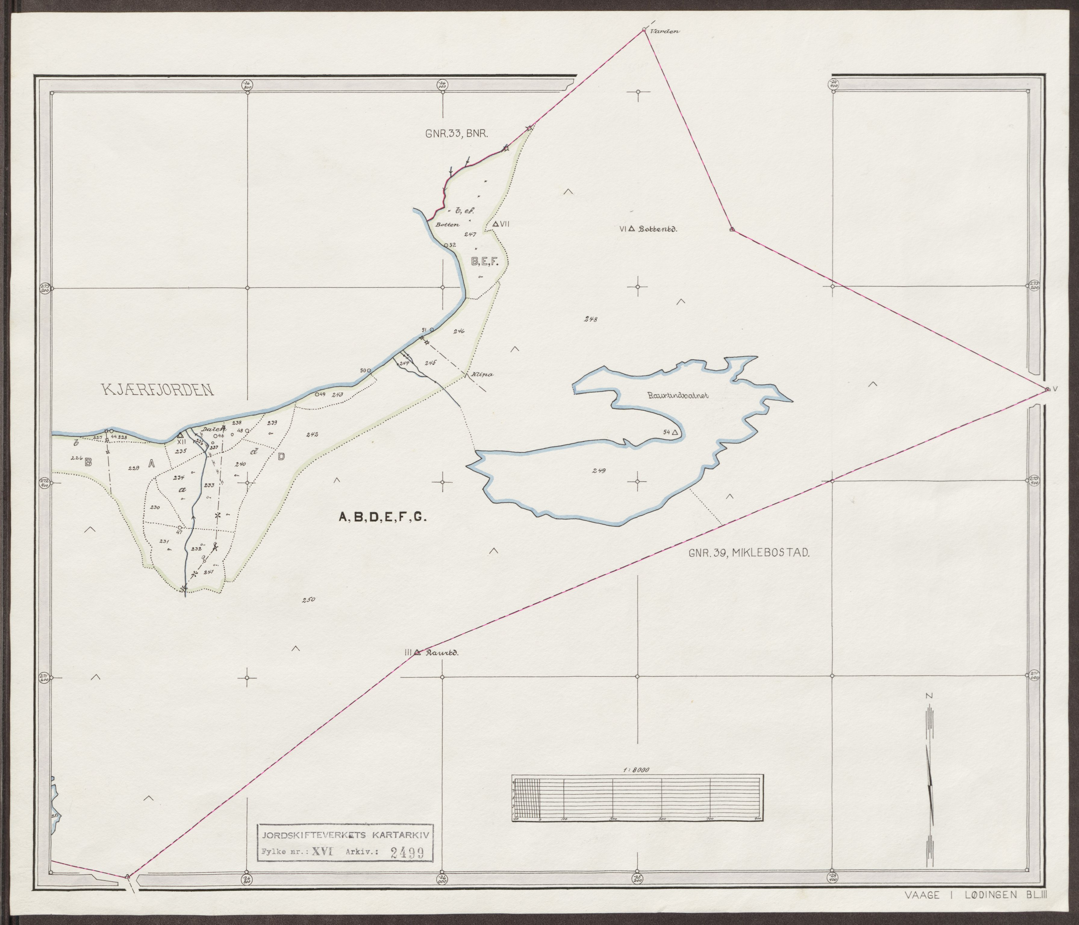 Jordskifteverkets kartarkiv, AV/RA-S-3929/T, 1859-1988, p. 3165