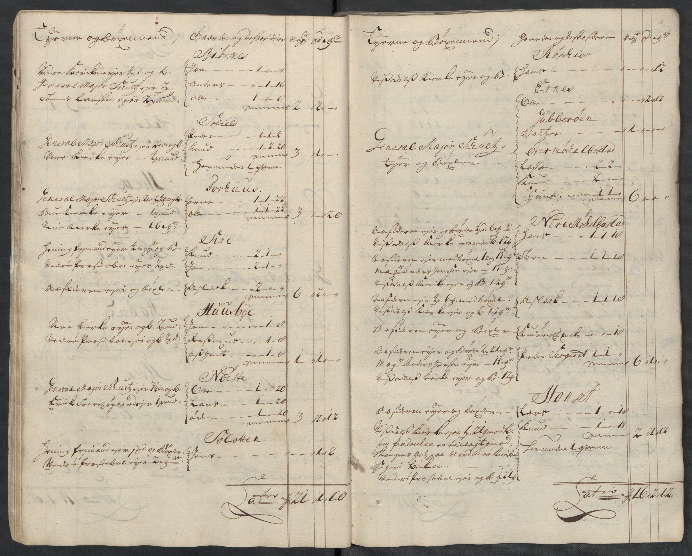 Rentekammeret inntil 1814, Reviderte regnskaper, Fogderegnskap, RA/EA-4092/R55/L3659: Fogderegnskap Romsdal, 1709-1710, p. 292