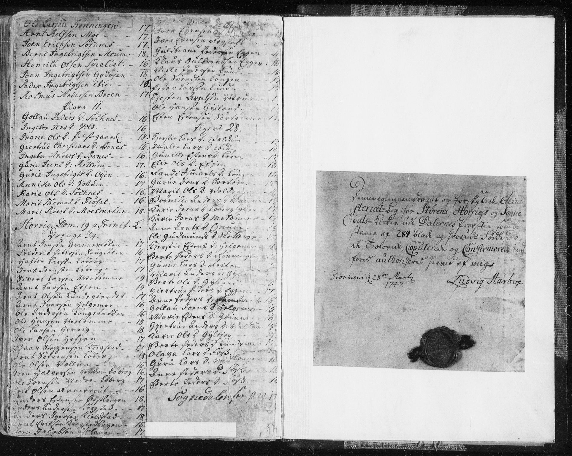 Ministerialprotokoller, klokkerbøker og fødselsregistre - Sør-Trøndelag, SAT/A-1456/687/L0991: Parish register (official) no. 687A02, 1747-1790