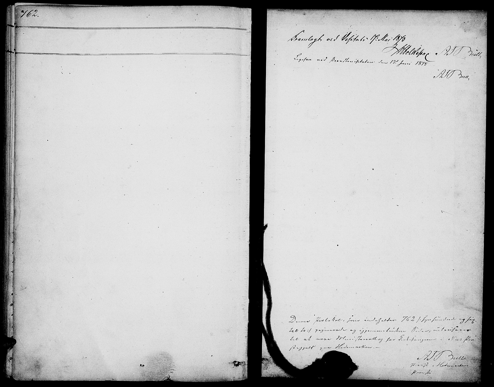 Nes prestekontor, Hedmark, SAH/PREST-020/L/La/L0005: Parish register (copy) no. 5, 1852-1889, p. 762-763