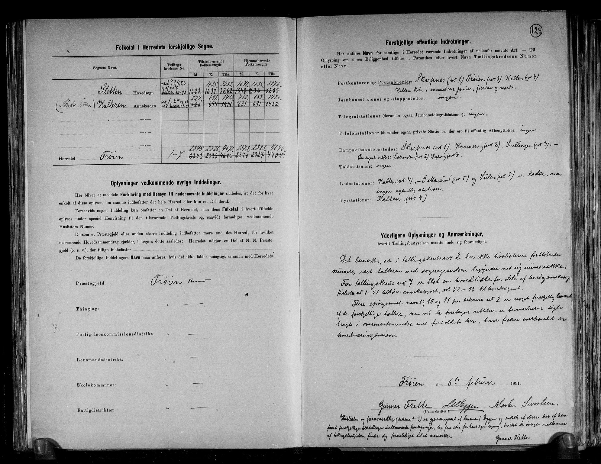 RA, 1891 census for 1619 Frøya, 1891, p. 3