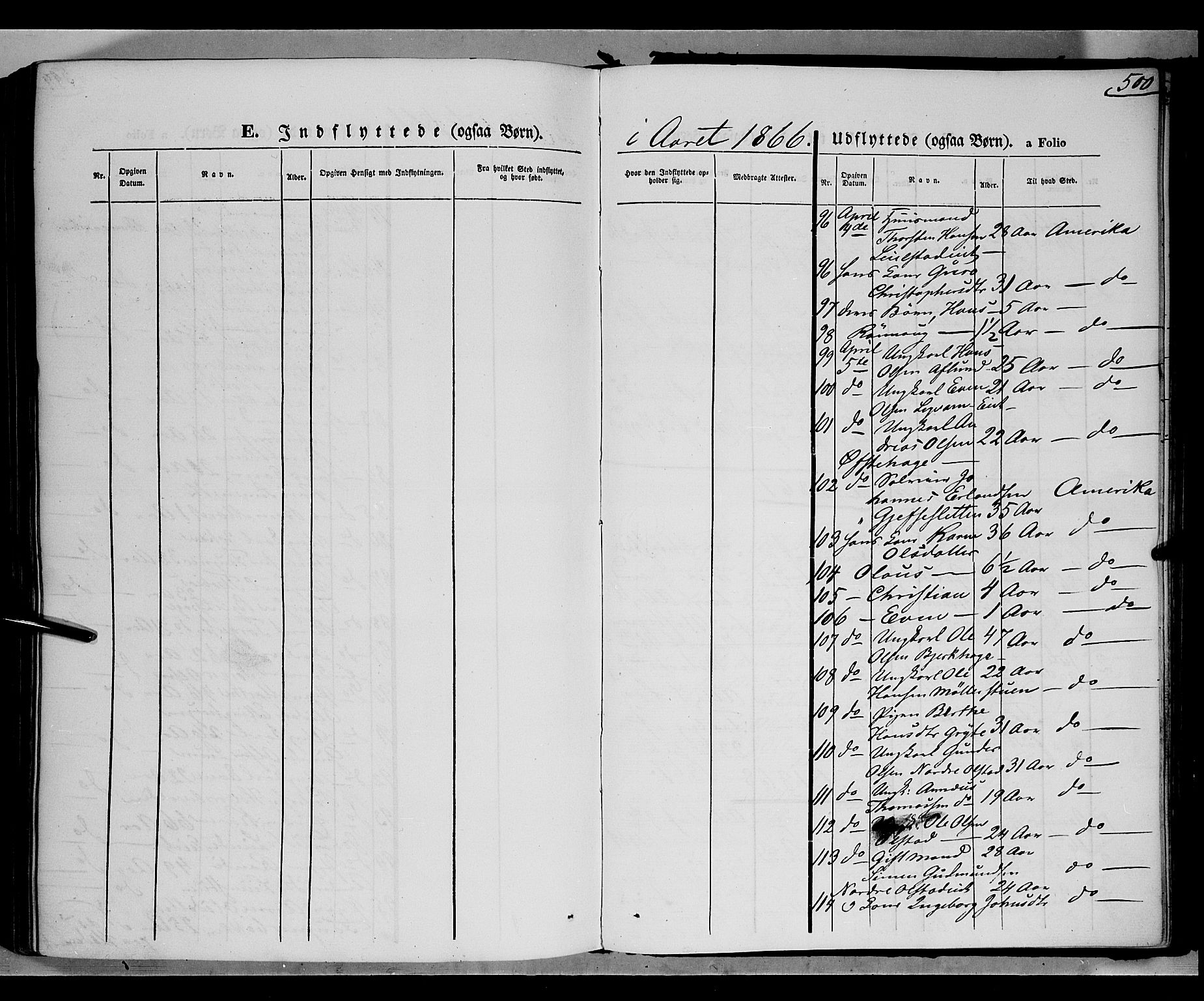 Gausdal prestekontor, SAH/PREST-090/H/Ha/Haa/L0009: Parish register (official) no. 9, 1862-1873, p. 500