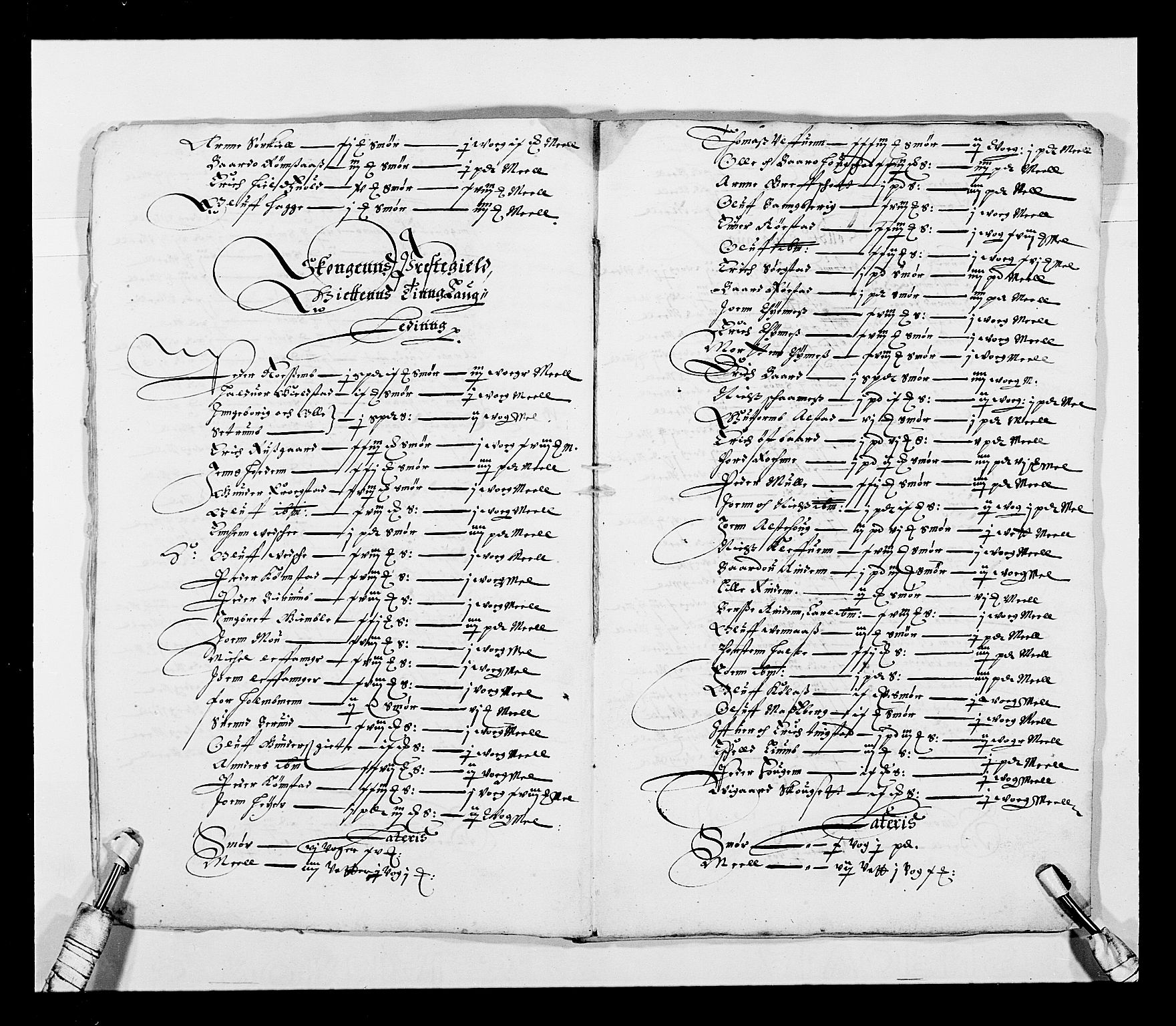Stattholderembetet 1572-1771, RA/EA-2870/Ek/L0027/0001: Jordebøker 1633-1658: / Jordebøker for Trondheim len, 1643-1644, p. 107