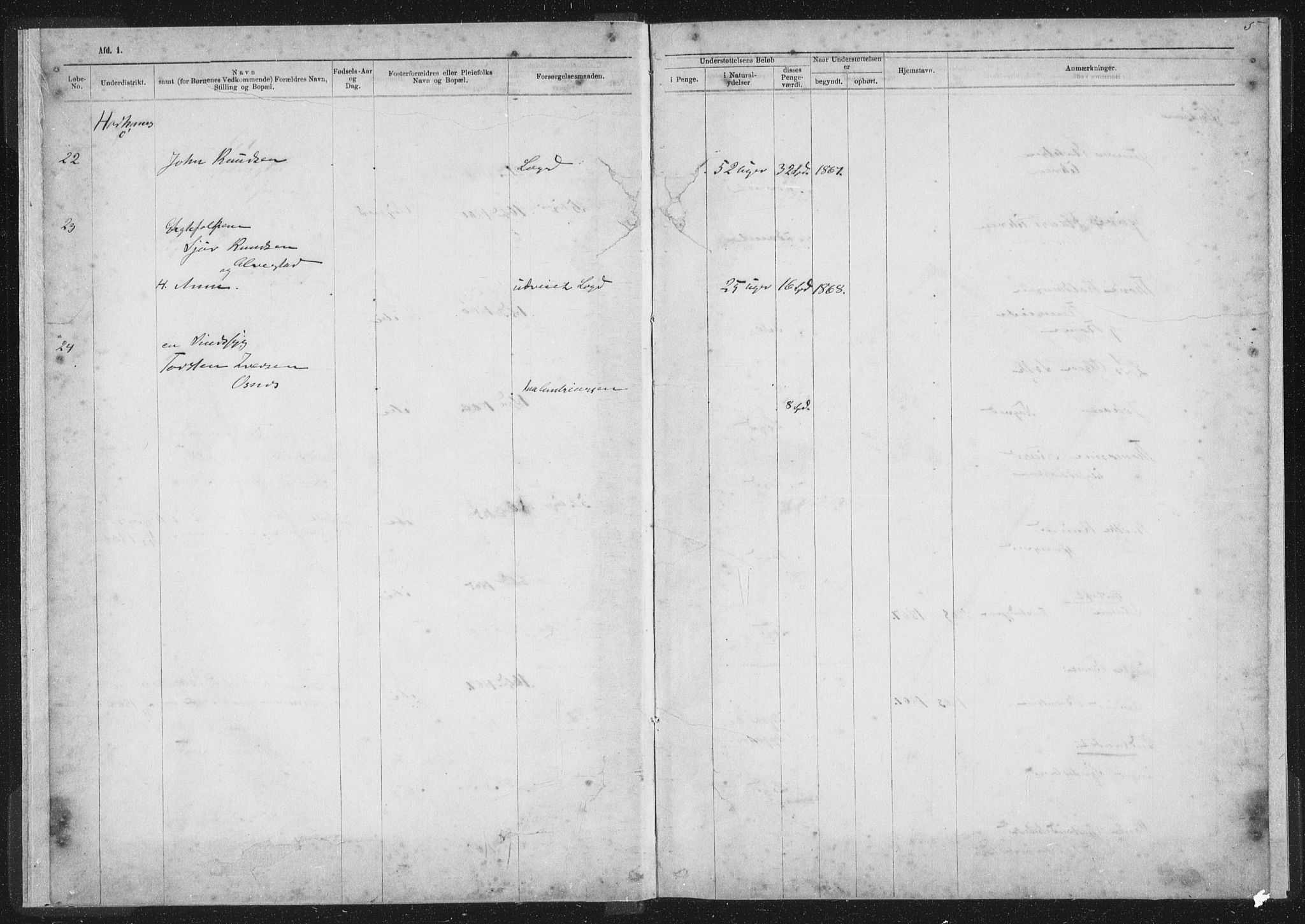 Ministerialprotokoller, klokkerbøker og fødselsregistre - Møre og Romsdal, AV/SAT-A-1454/536/L0514: Parish register (official) no. 536D01, 1840-1875, p. 5